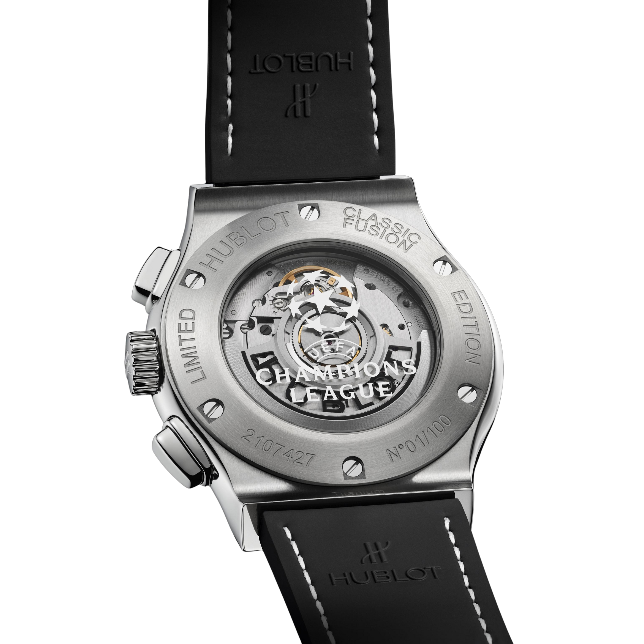 CLASSIC FUSION CHRONOGRAPH UEFA CHAMPIONS LEAGUE TITANIUM