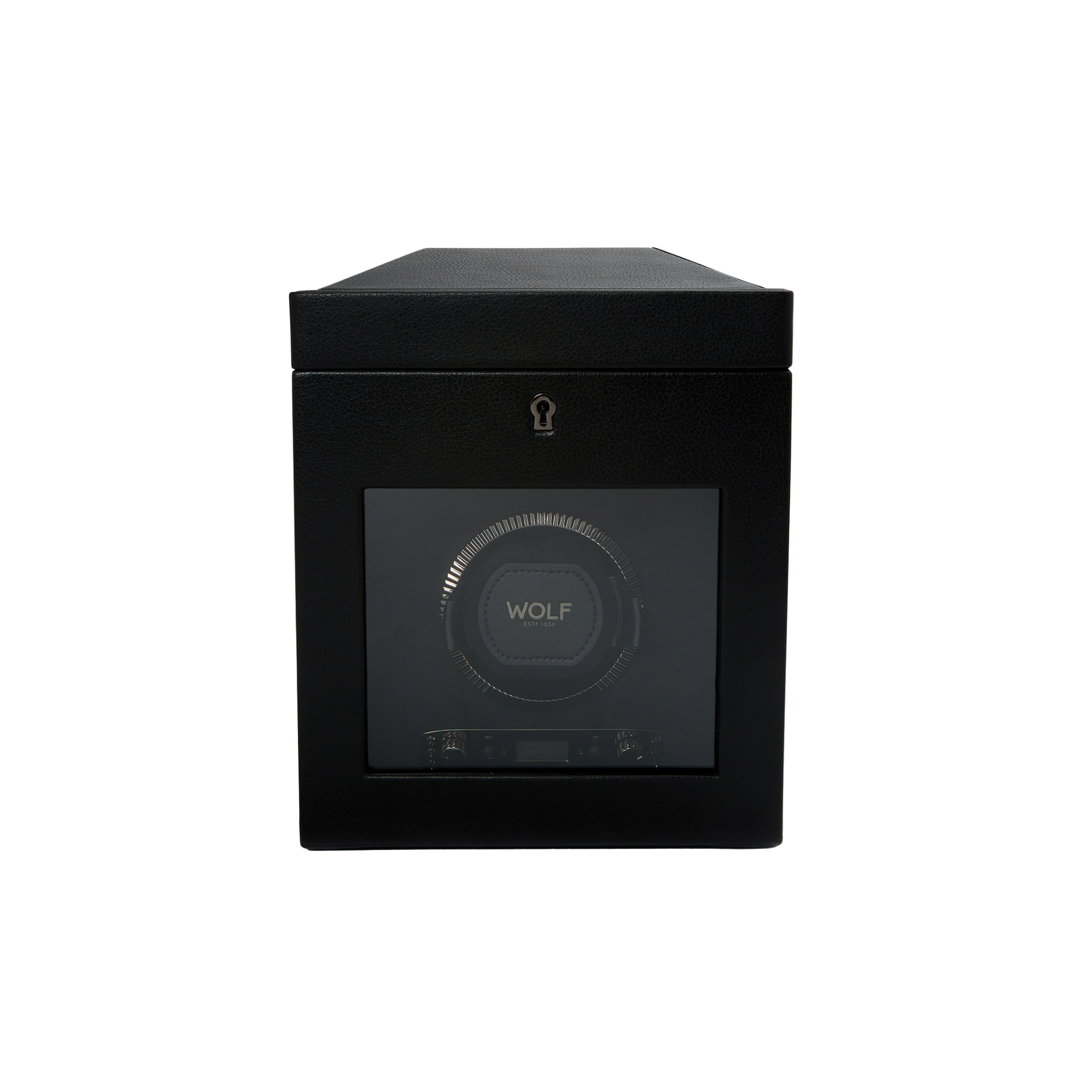 BRITISH RACING SINGLE WATCH WINDER WITH STORAGE