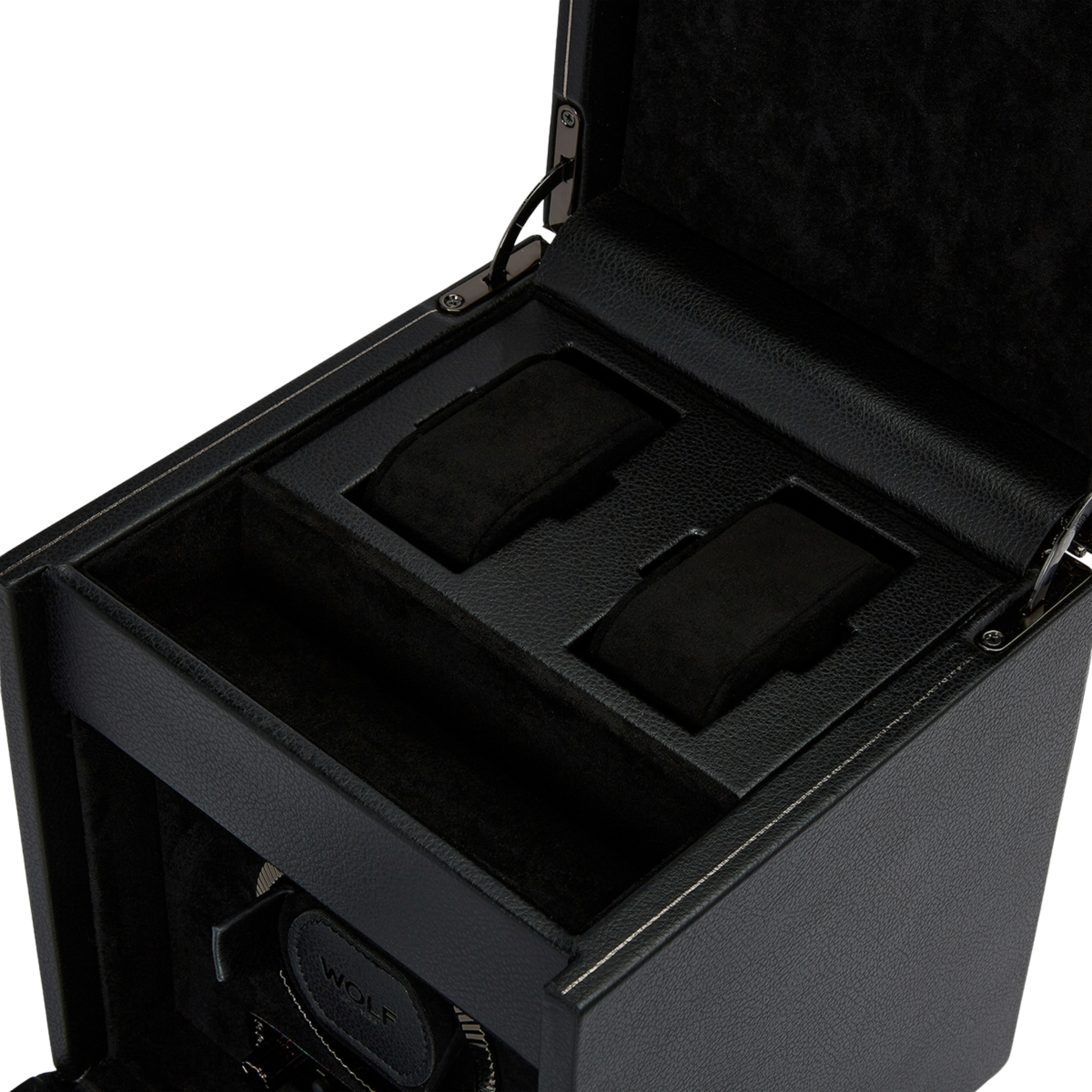 BRITISH RACING SINGLE WATCH WINDER WITH STORAGE