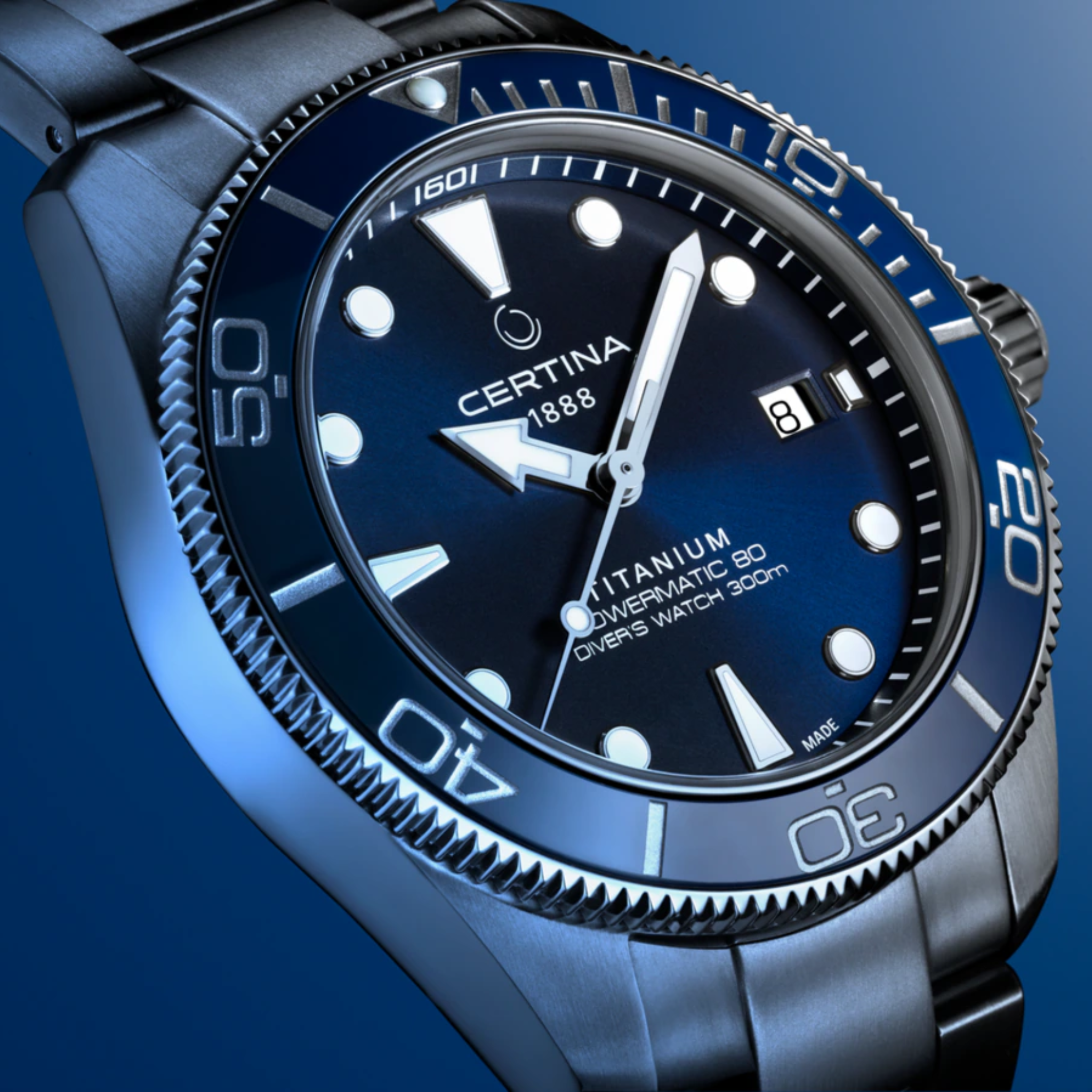DS ACTION DIVER 40.5MM POWERMATIC 80