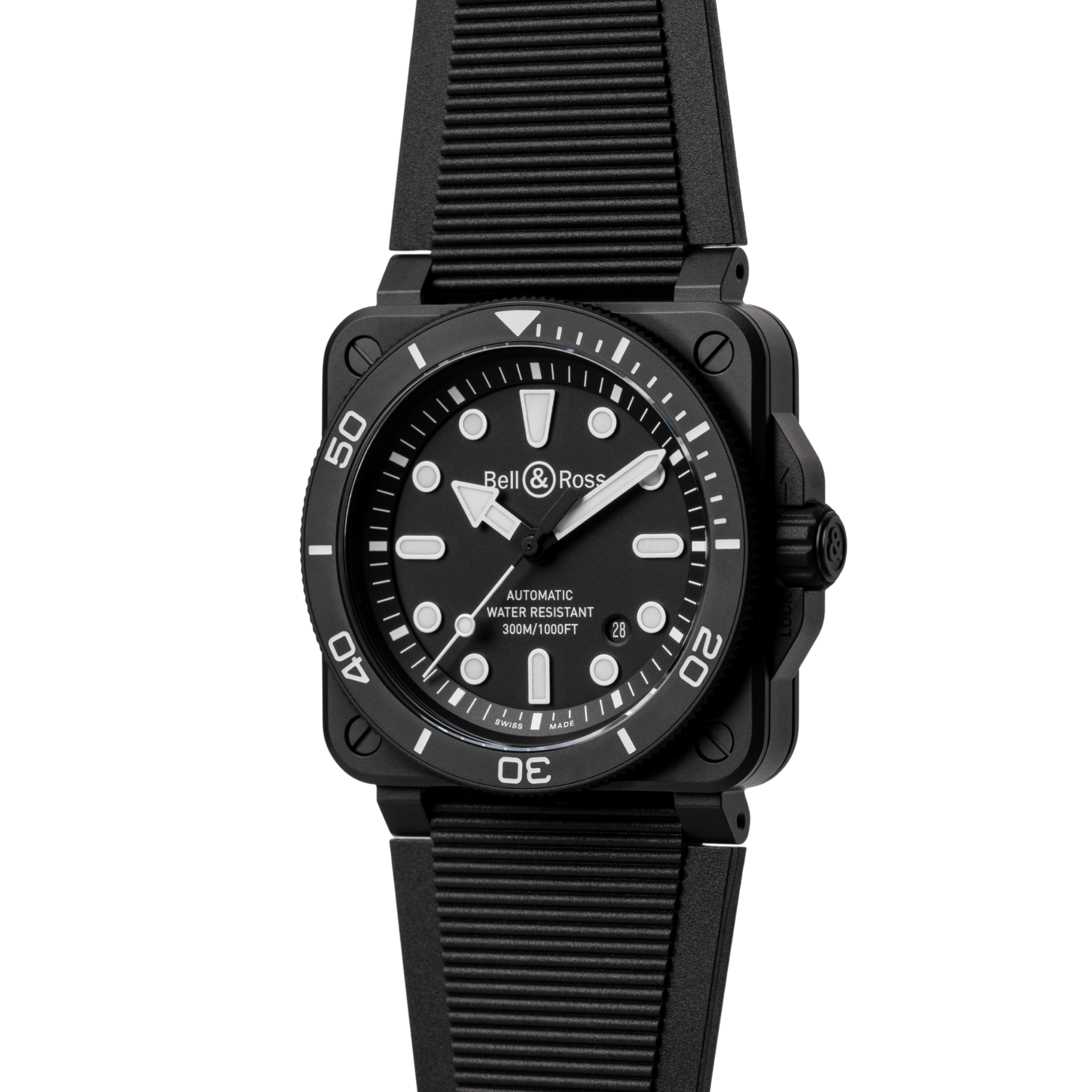 INSTRUMENTS BR 03 DIVER BLACK MATTE CERAMIC