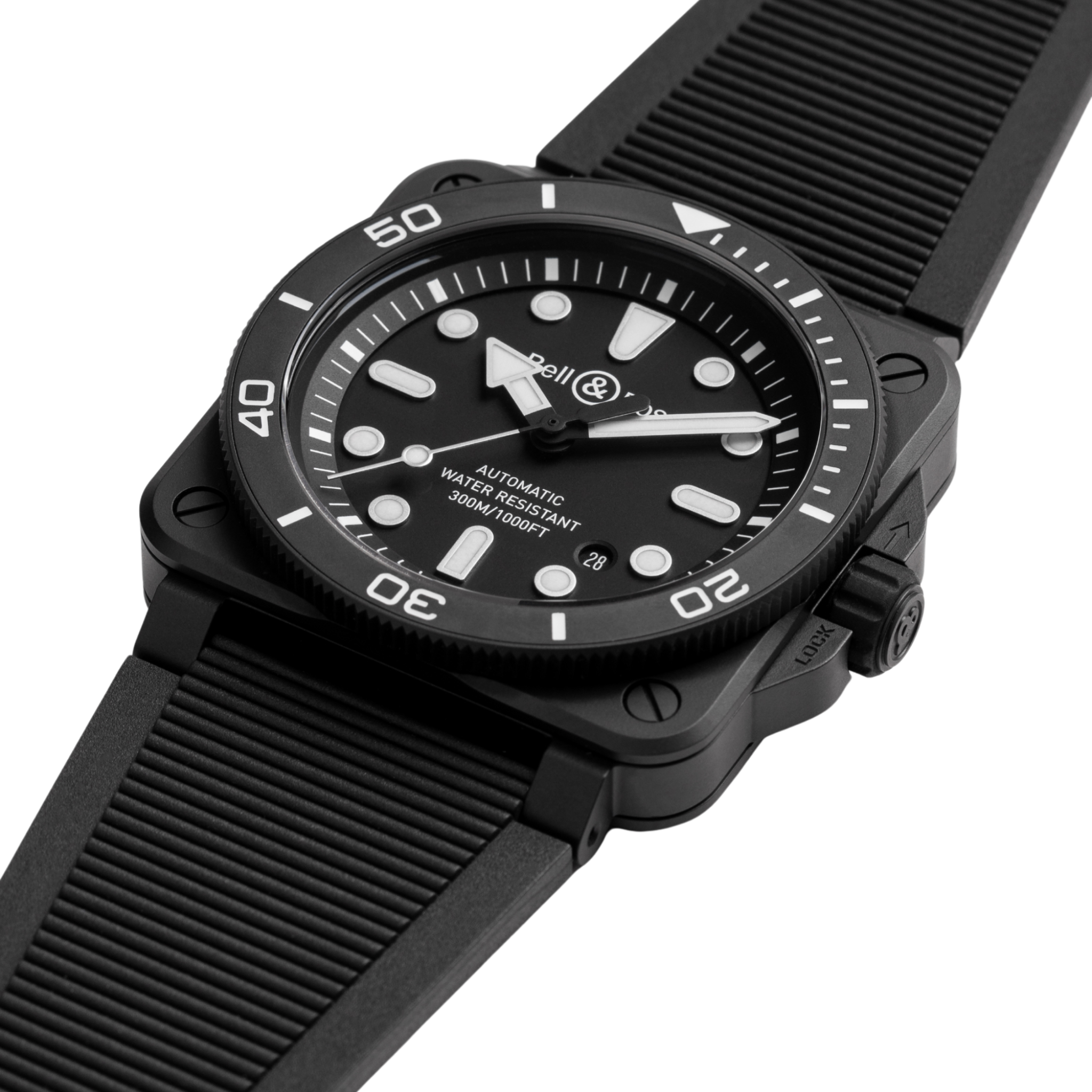 INSTRUMENTS BR 03 DIVER BLACK MATTE CERAMIC