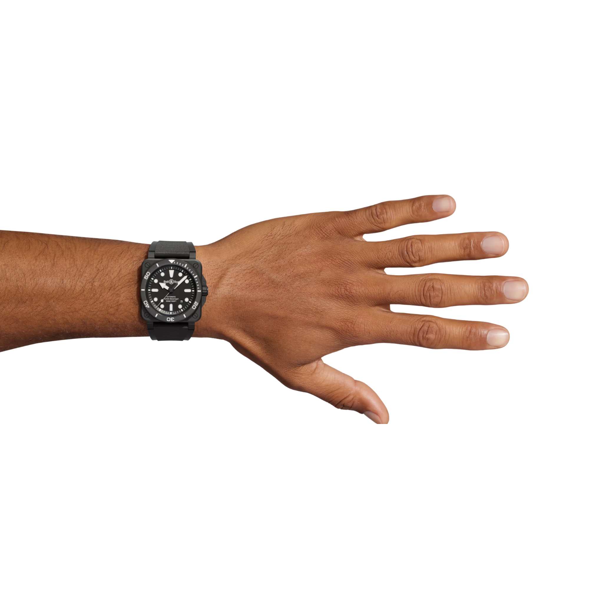 INSTRUMENTS BR 03 DIVER BLACK MATTE CERAMIC