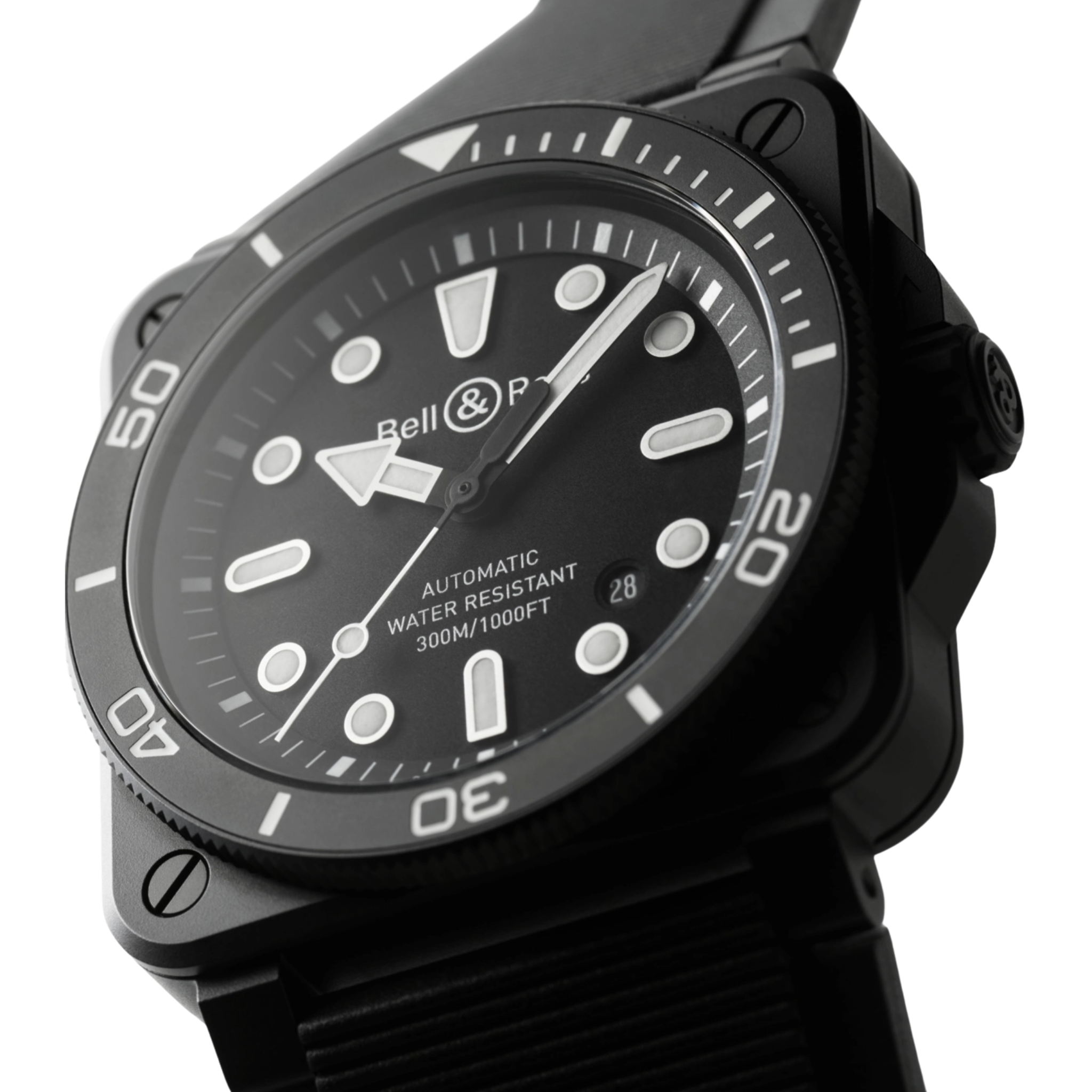 INSTRUMENTS BR 03 DIVER BLACK MATTE CERAMIC