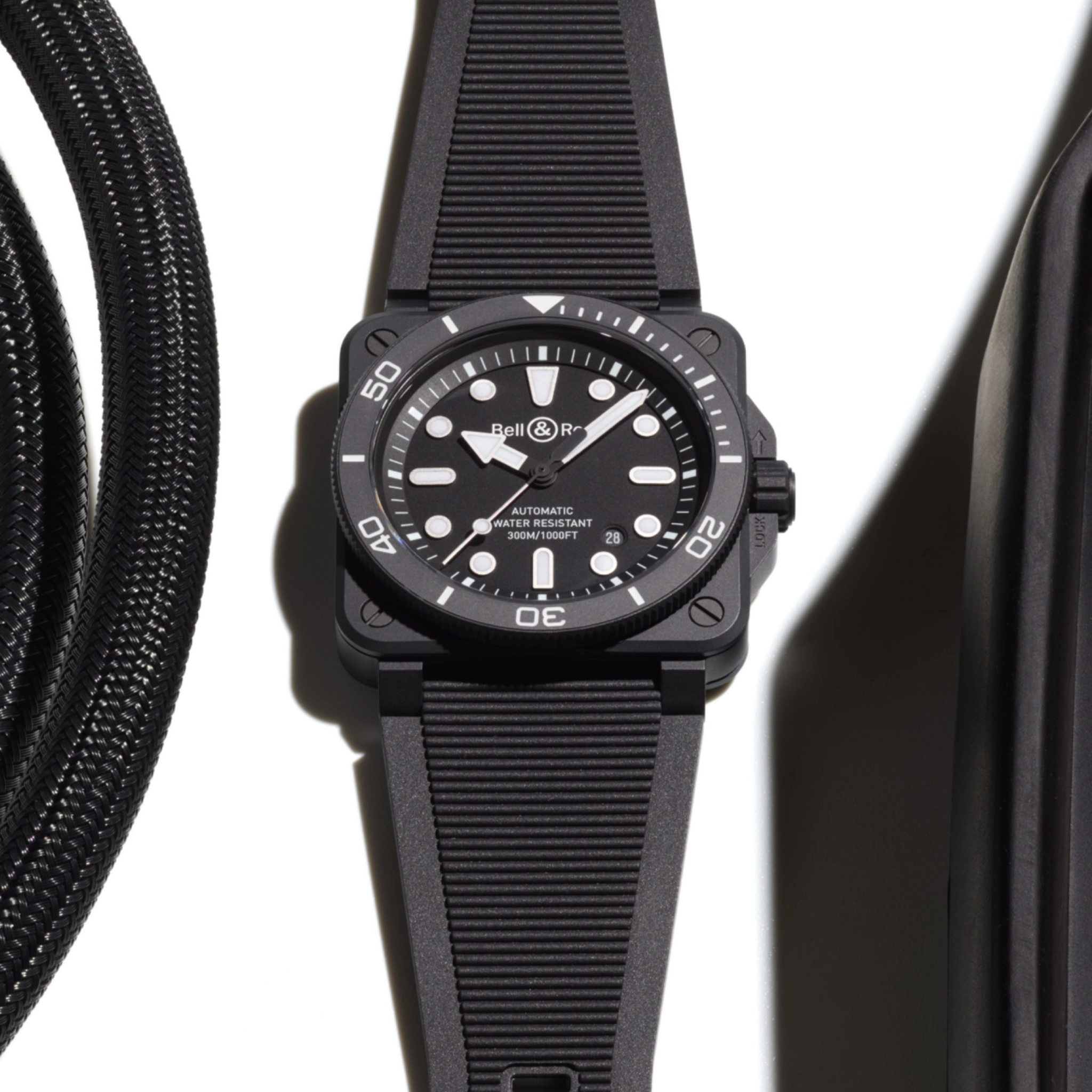 INSTRUMENTS BR 03 DIVER BLACK MATTE CERAMIC