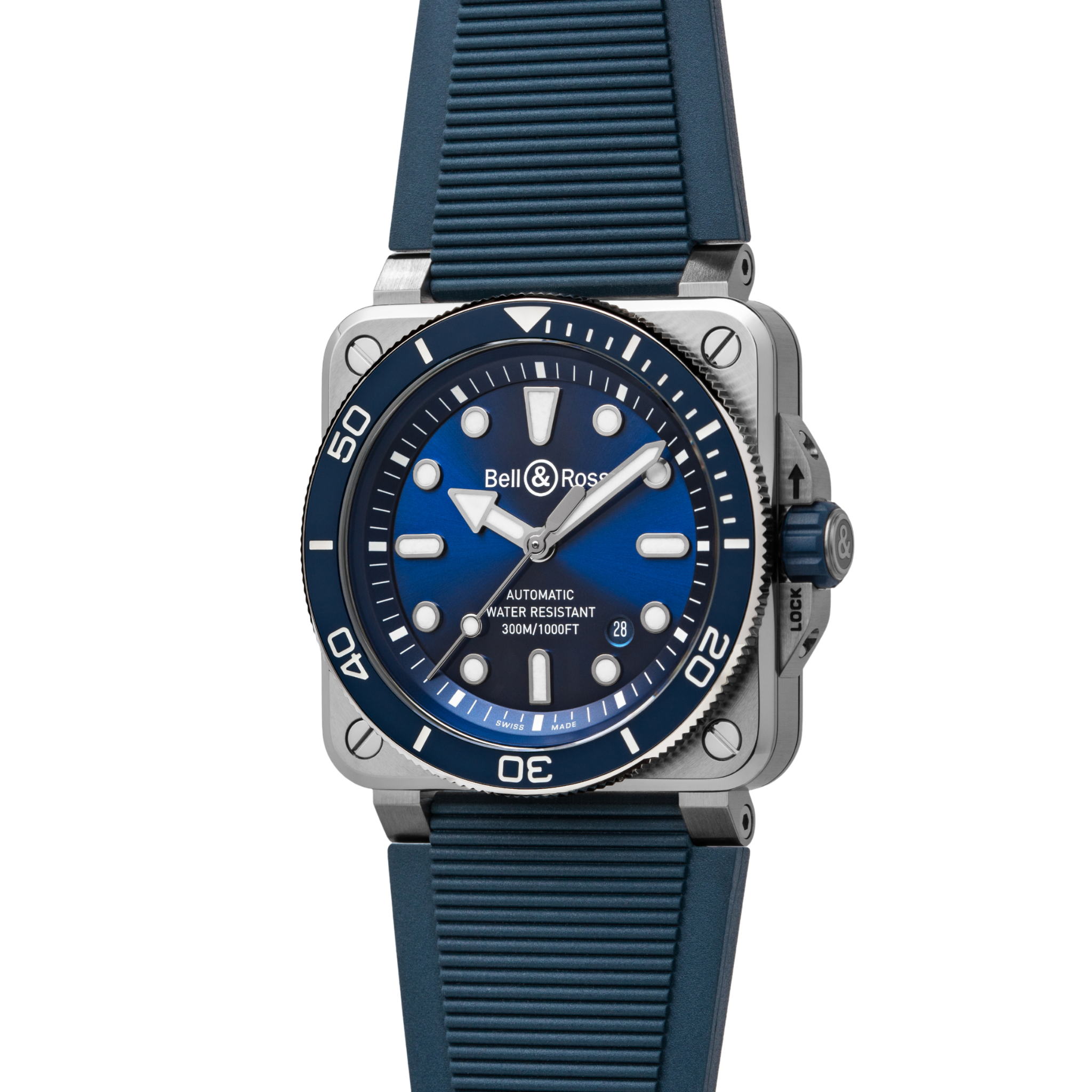 INSTRUMENTS BR 03 DIVER BLUE STEEL