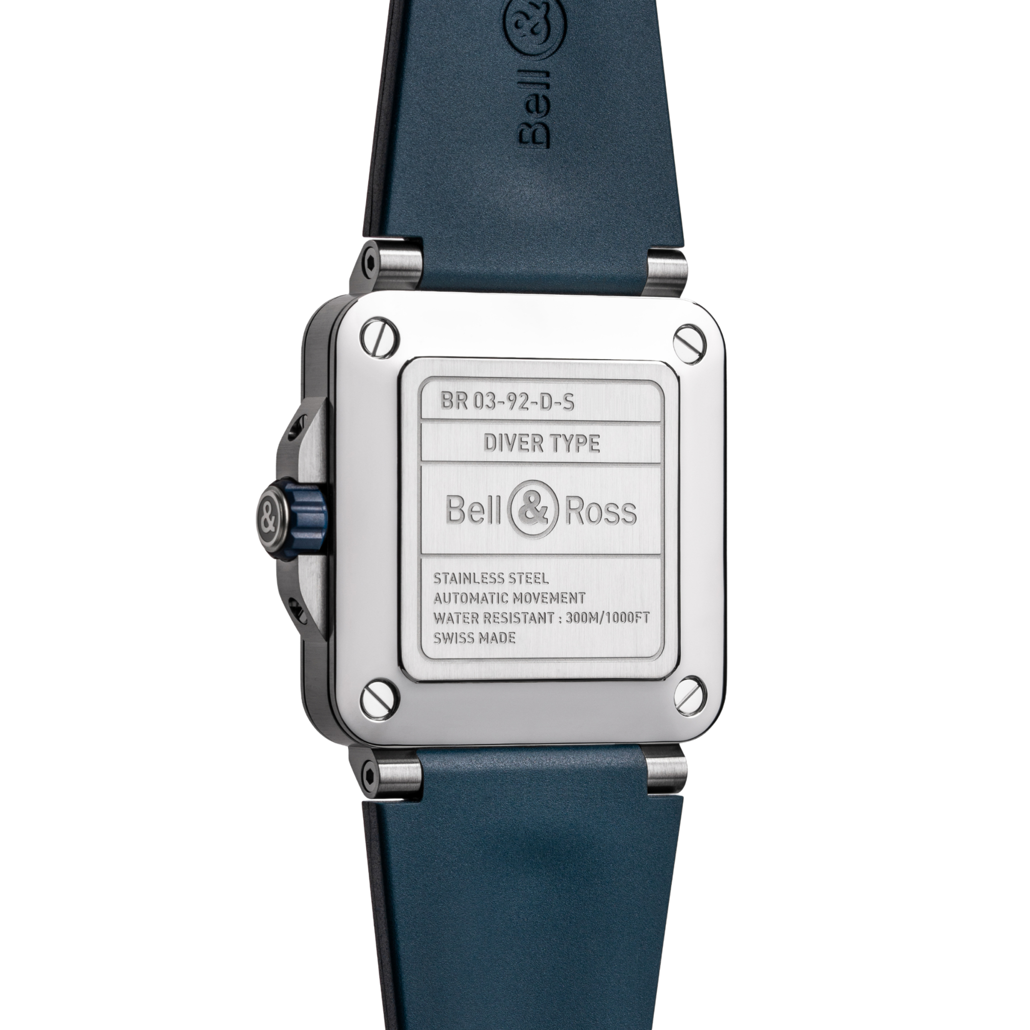 INSTRUMENTS BR 03 DIVER BLUE STEEL