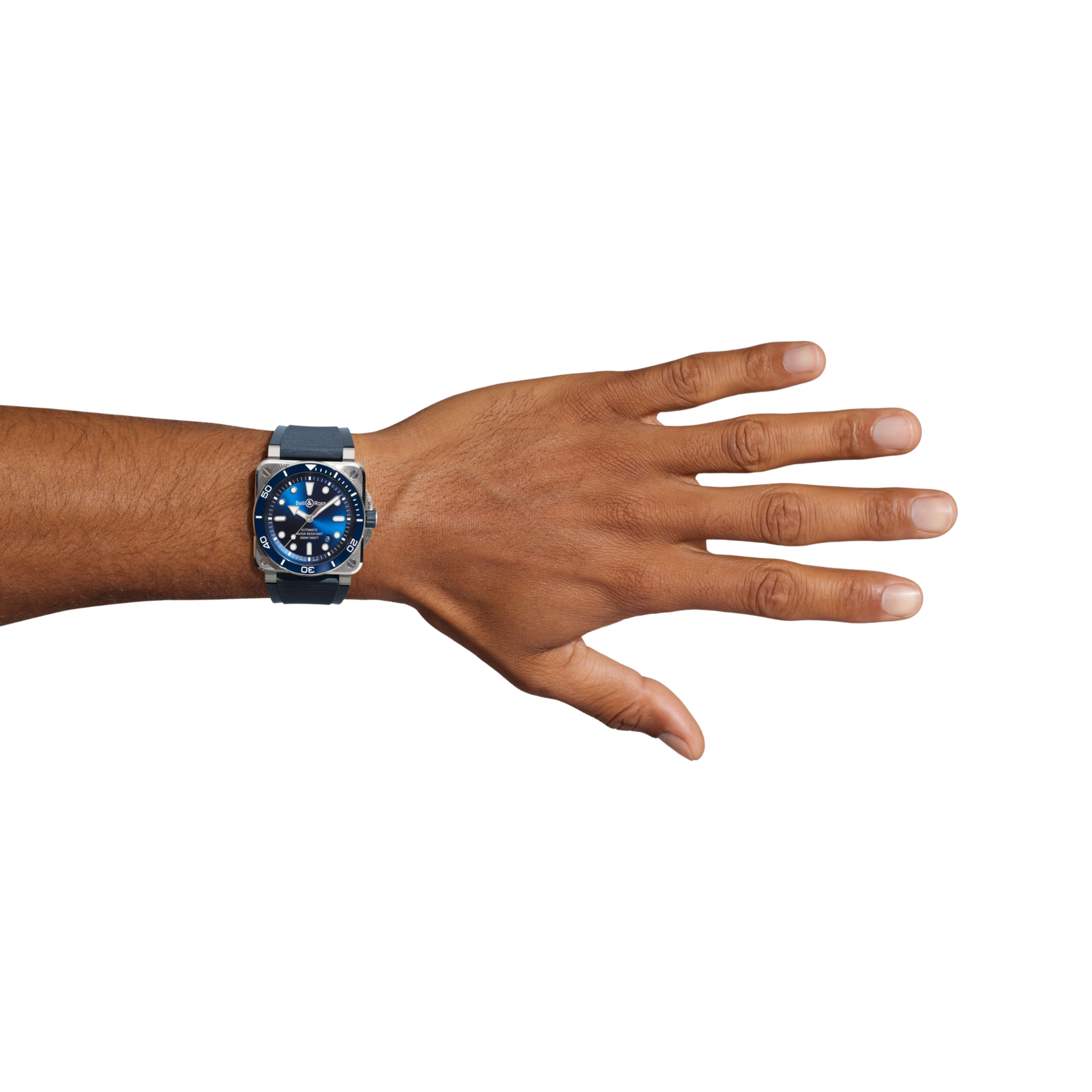 INSTRUMENTS BR 03 DIVER BLUE STEEL