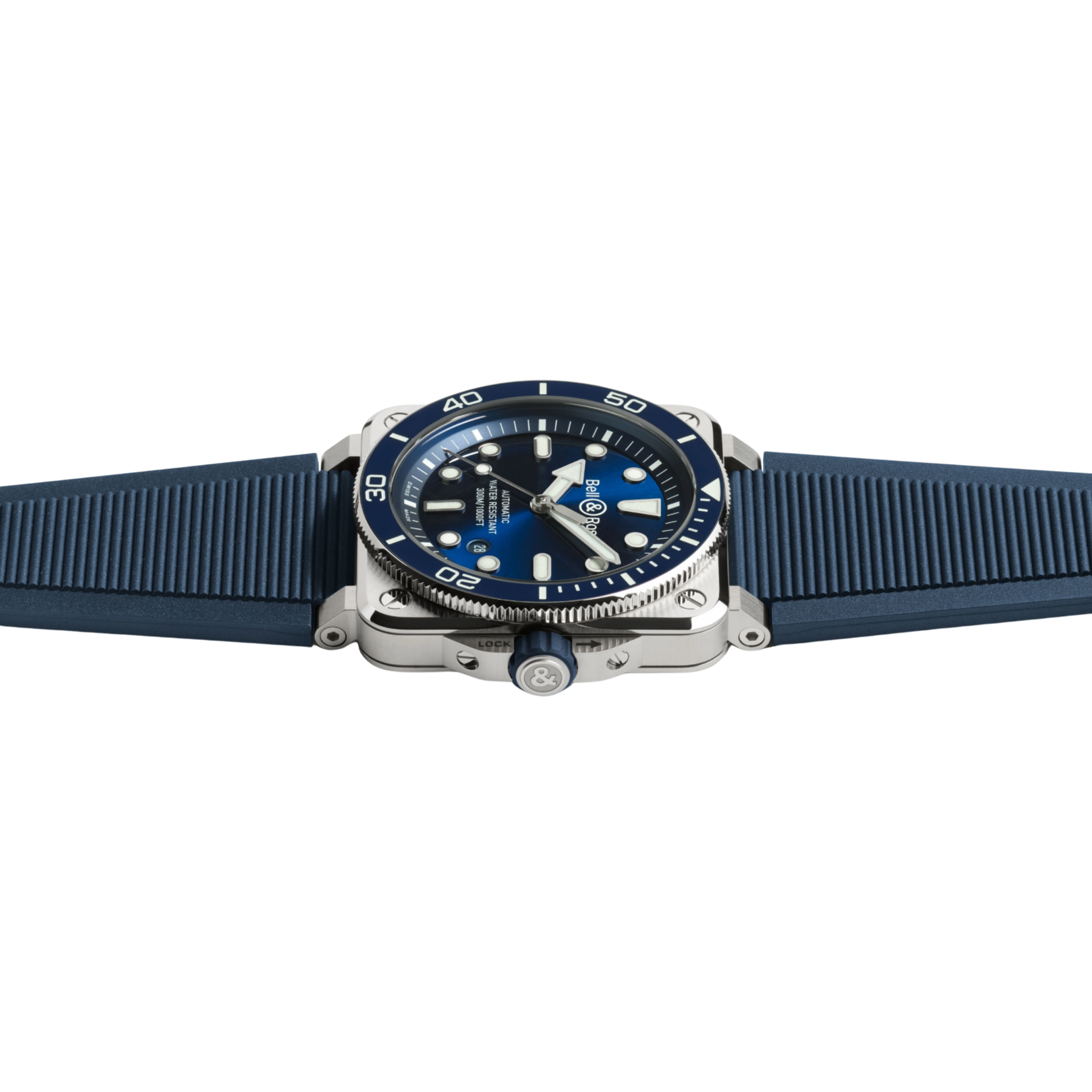 INSTRUMENTS BR 03 DIVER BLUE STEEL