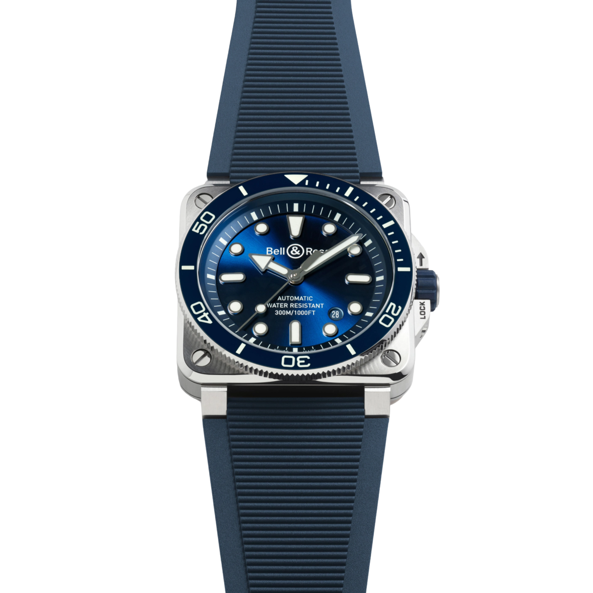 INSTRUMENTS BR 03 DIVER BLUE STEEL