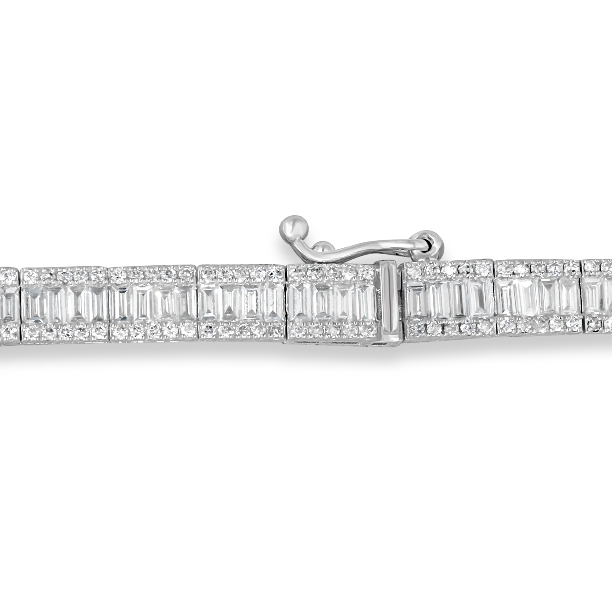 WHITE DIAMOND TENNIS BRACELET