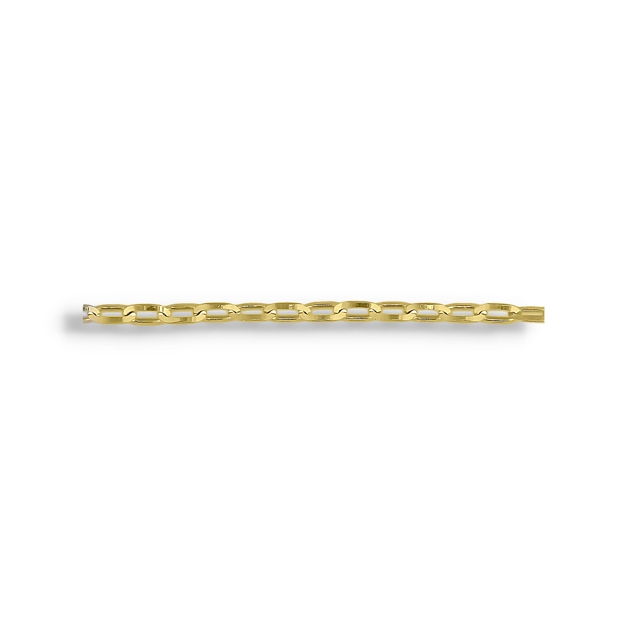 YELLOW GOLD CHAIN NECKLACE