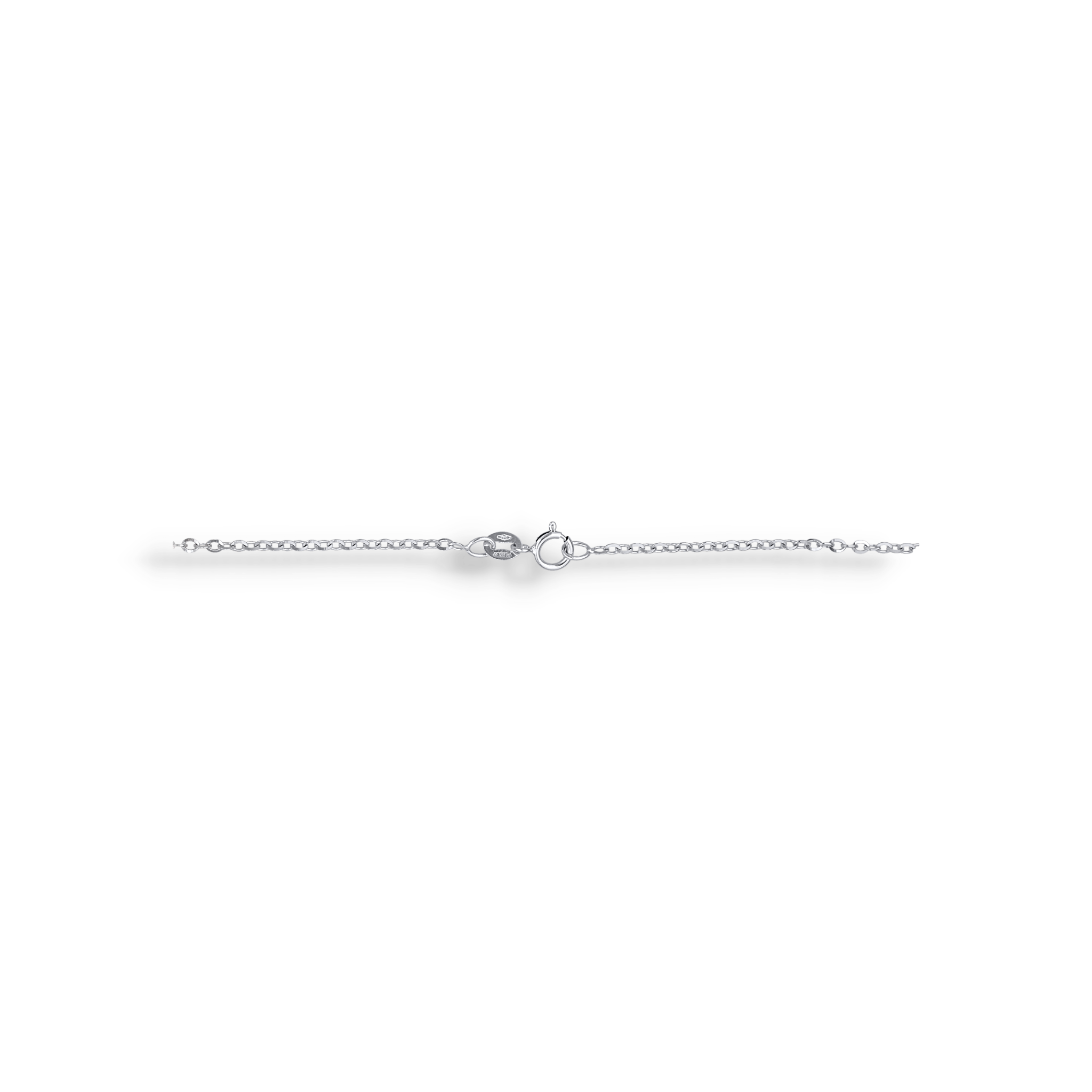 WHITE GOLD CHAIN NECKLACE