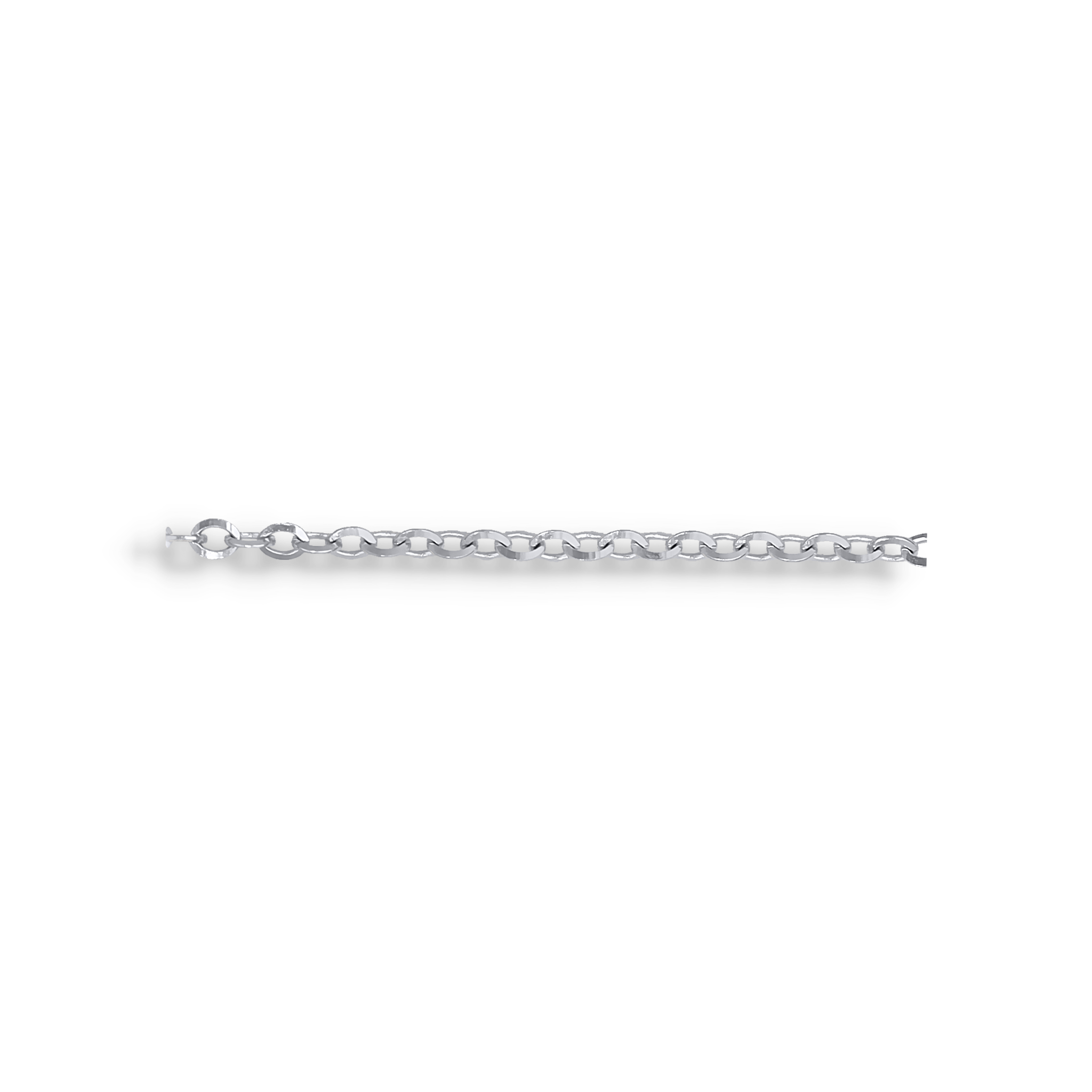 WHITE GOLD CHAIN NECKLACE