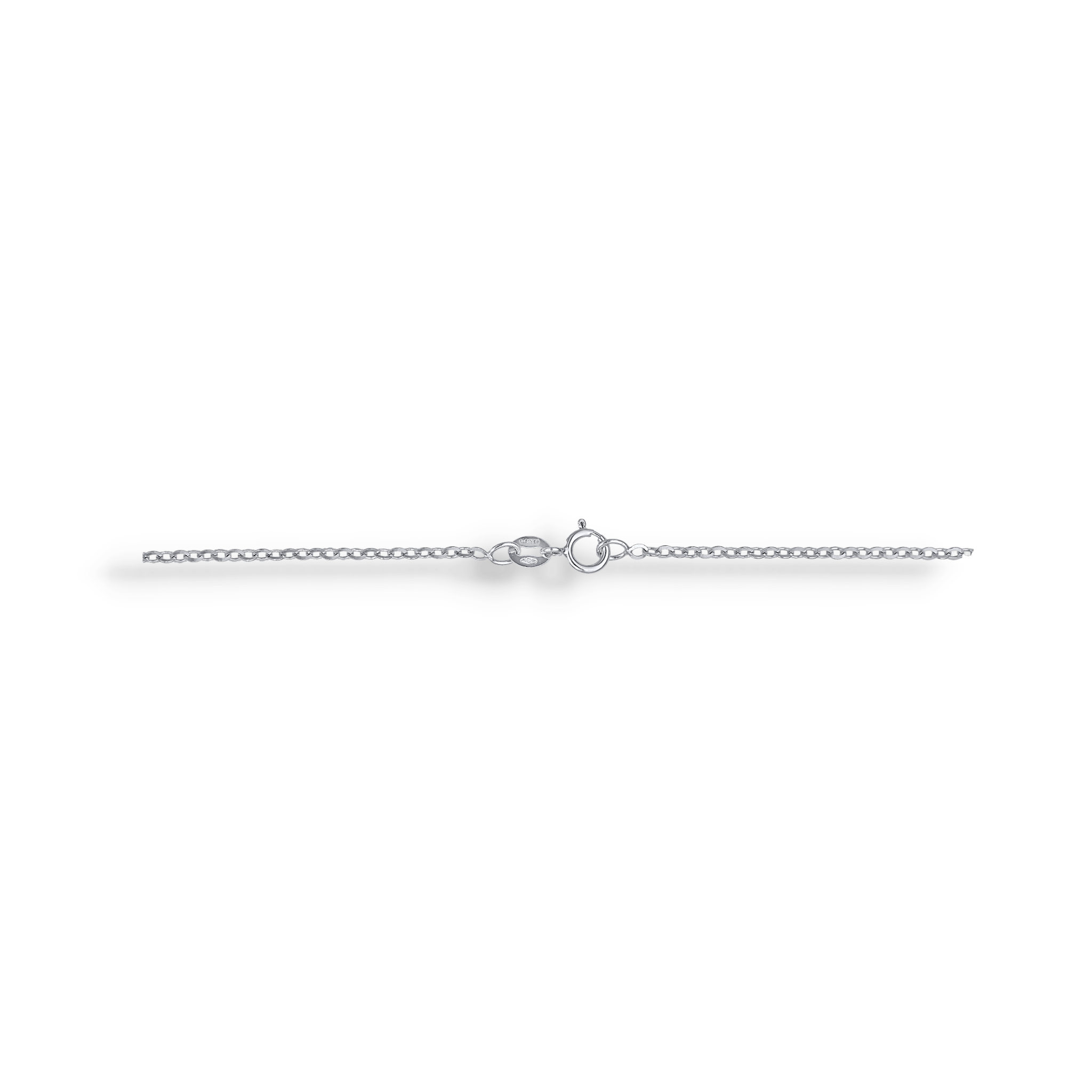 WHITE GOLD CHAIN NECKLACE