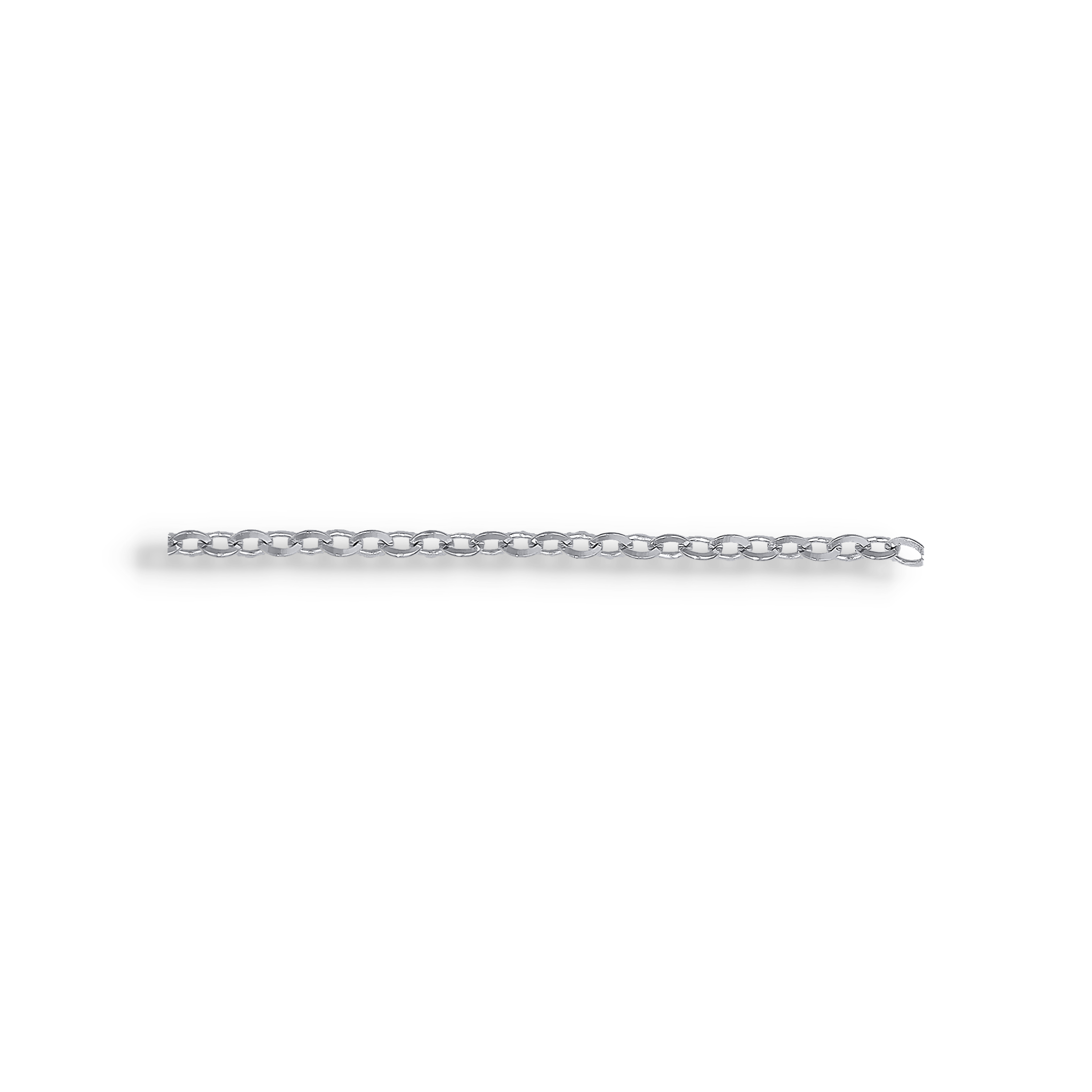 WHITE GOLD CHAIN NECKLACE