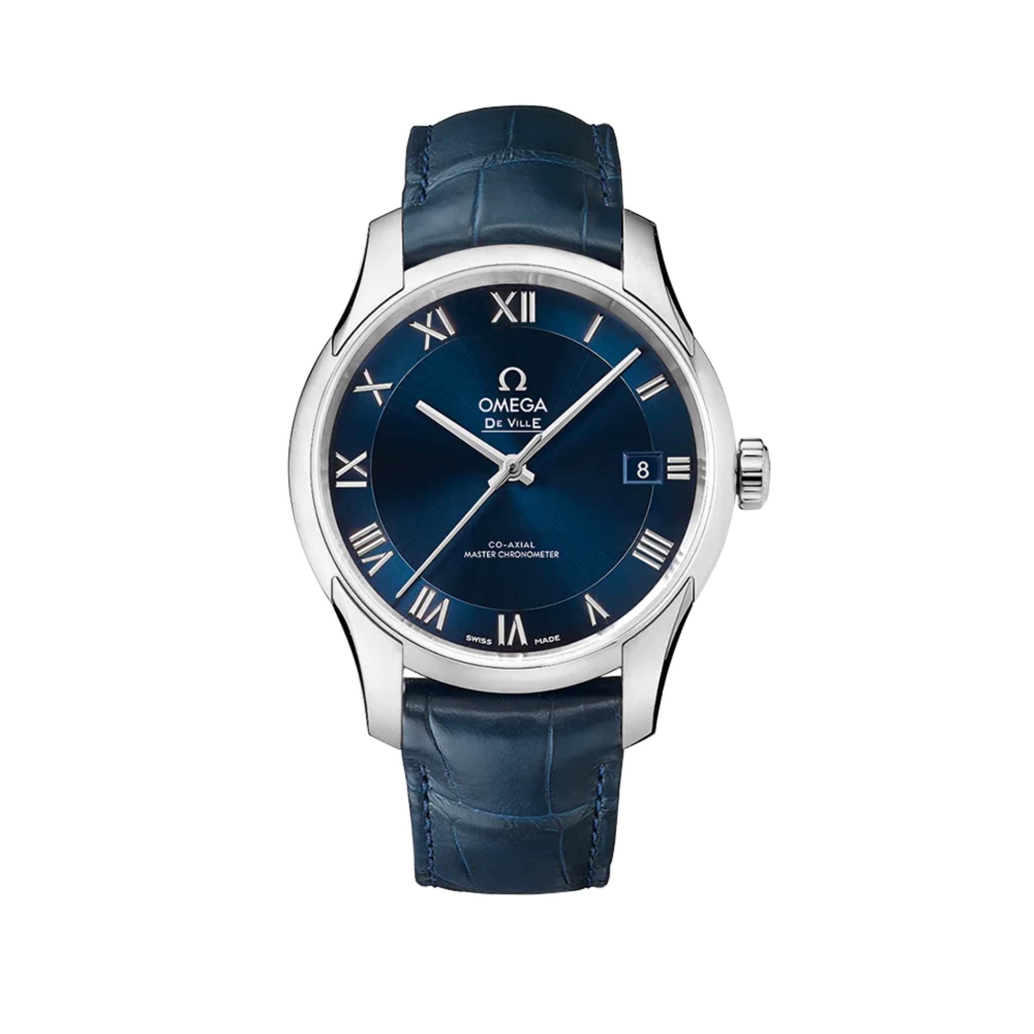 Omega de ville hour vision blue sale