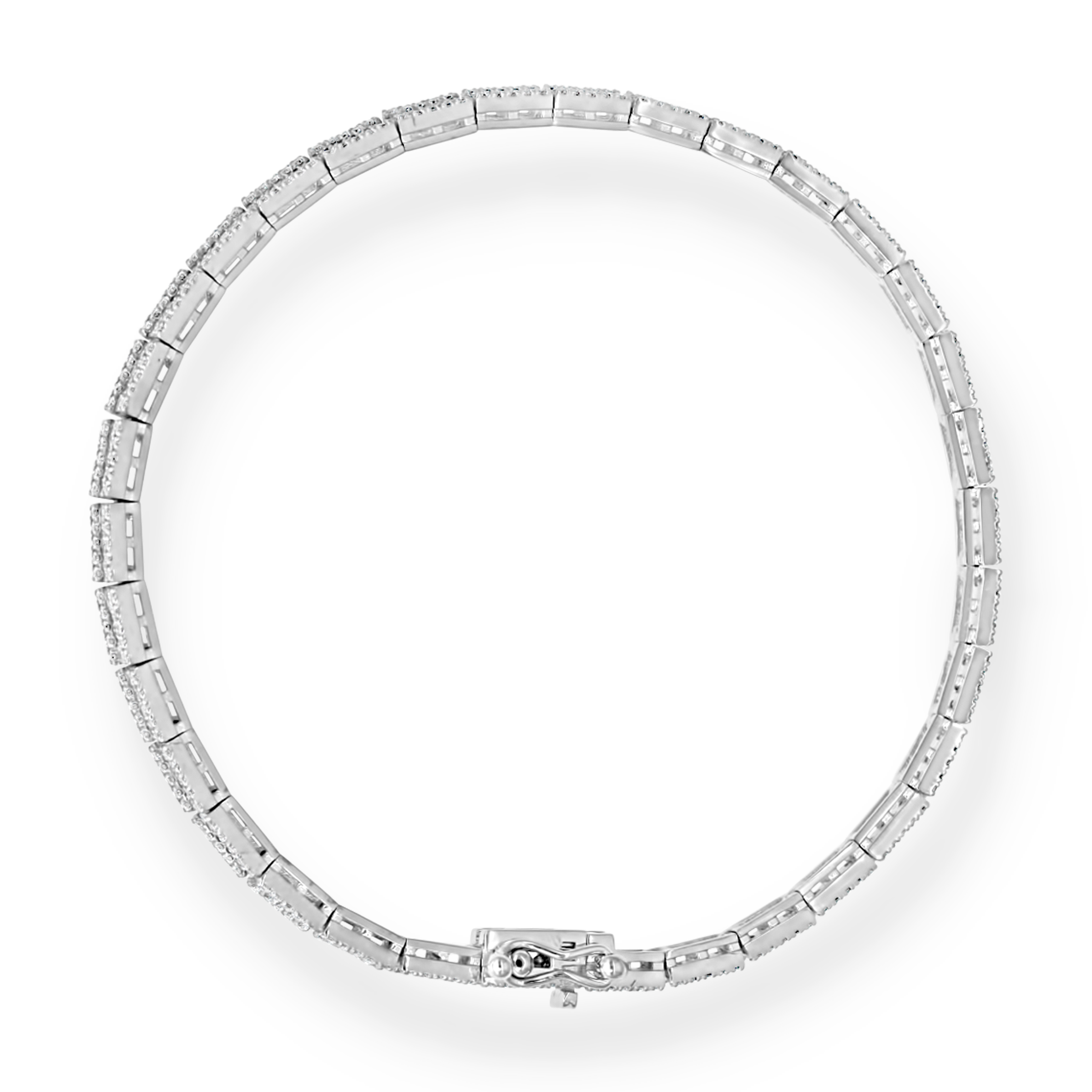 WHITE DIAMOND TENNIS BRACELET