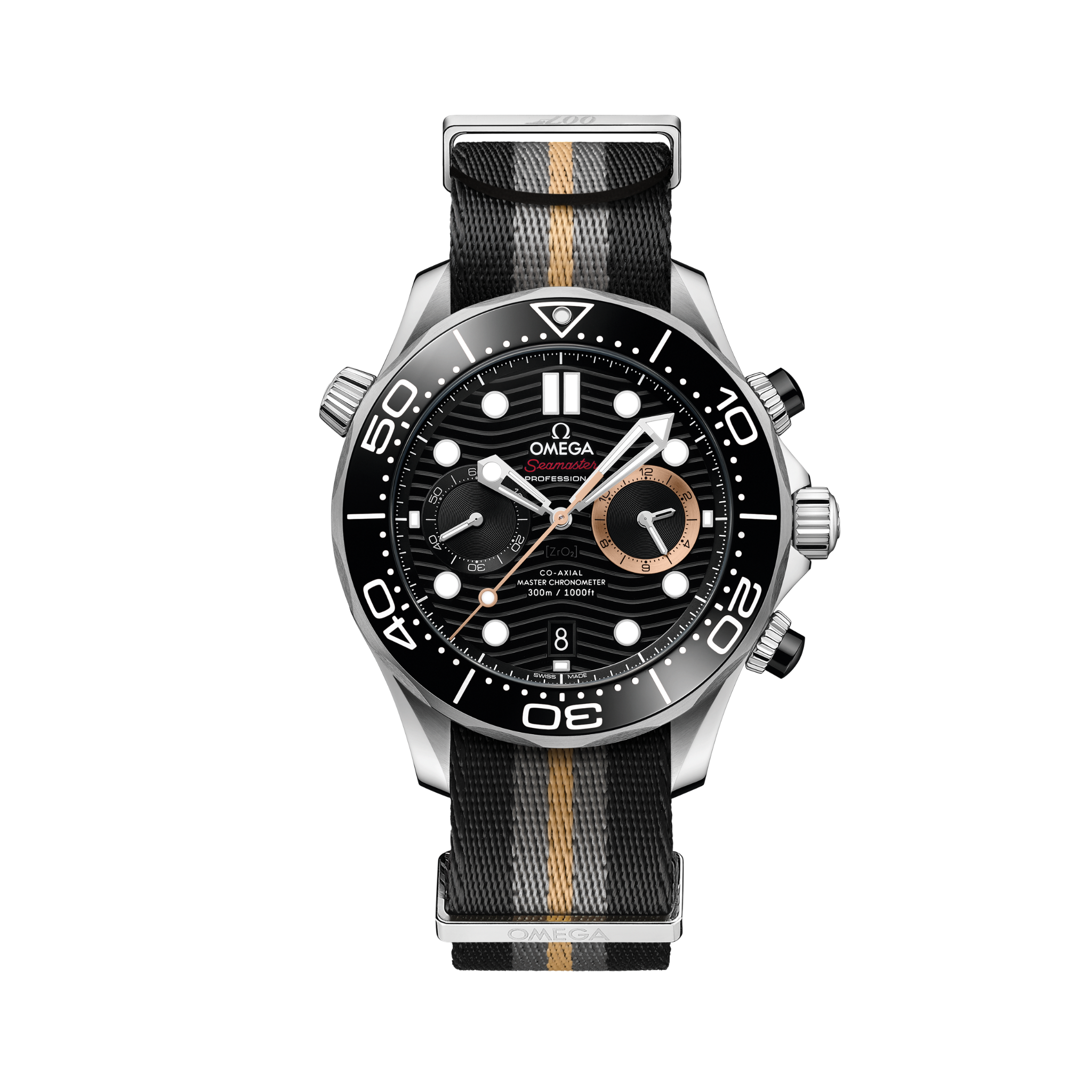 SEAMASTER DIVER 300M CO AXIAL CHRONOMETER 007 FIRST LIGHT