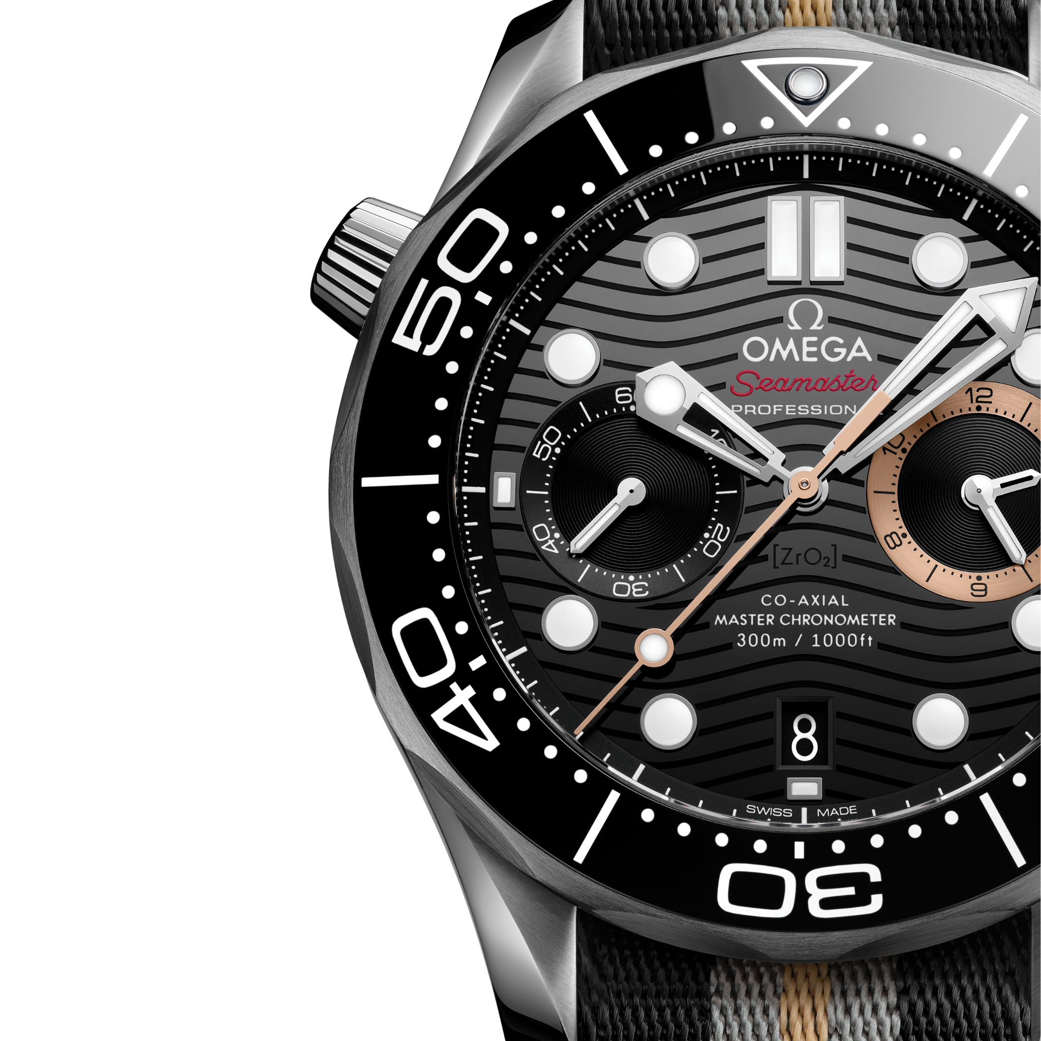 SEAMASTER DIVER 300M CO AXIAL CHRONOMETER 007 FIRST LIGHT
