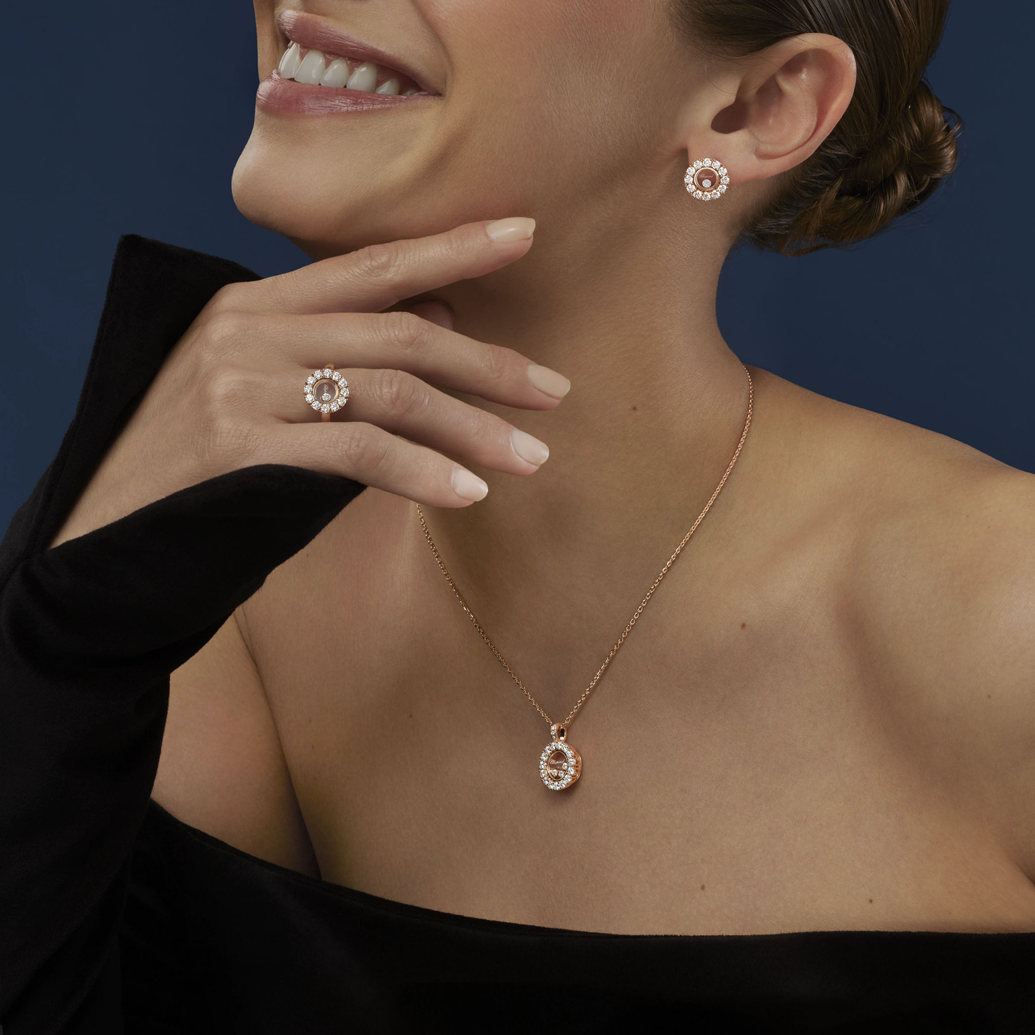 HAPPY DIAMONDS ICONS NECKLACE