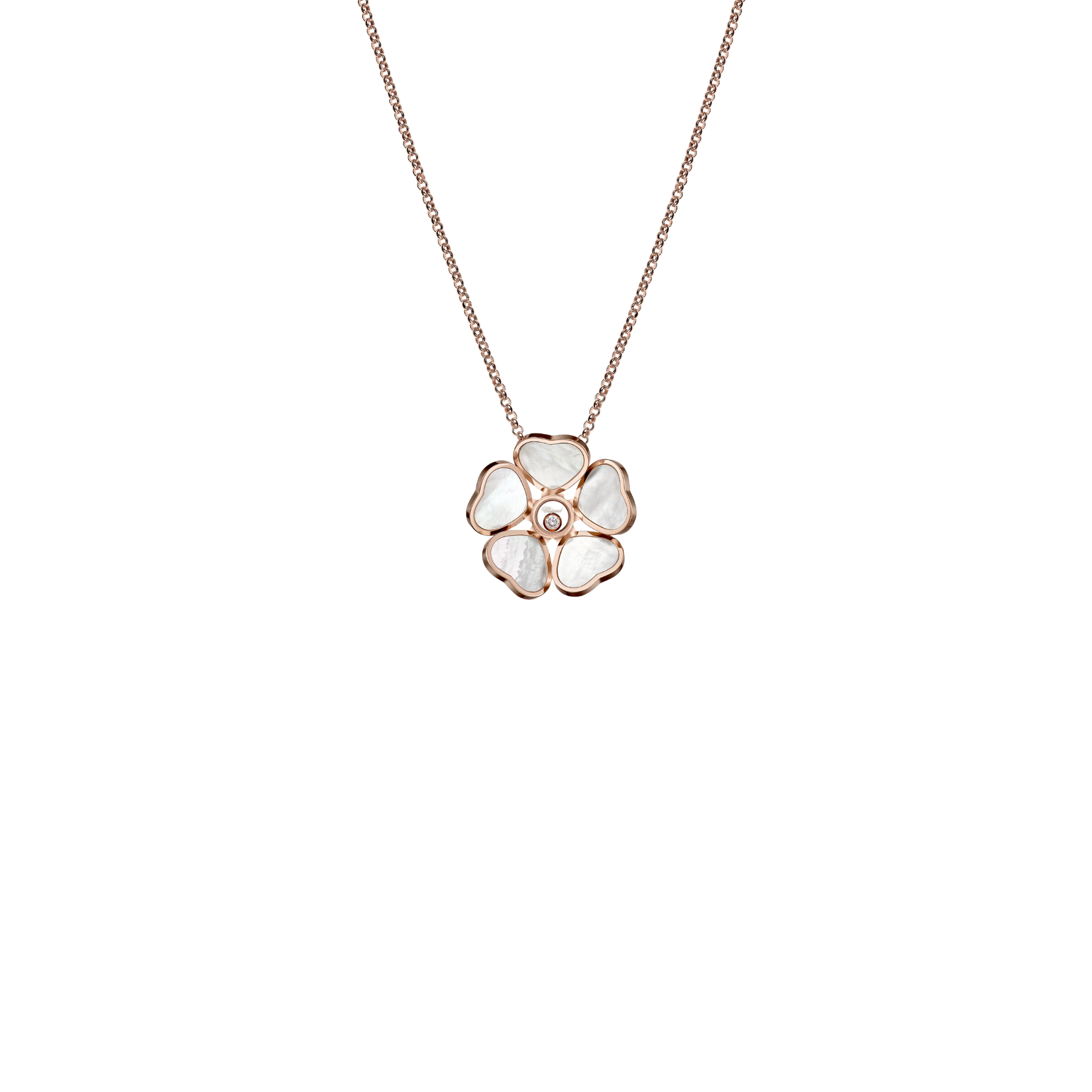HAPPY HEARTS FLOWERS CHAIN & PENDANT