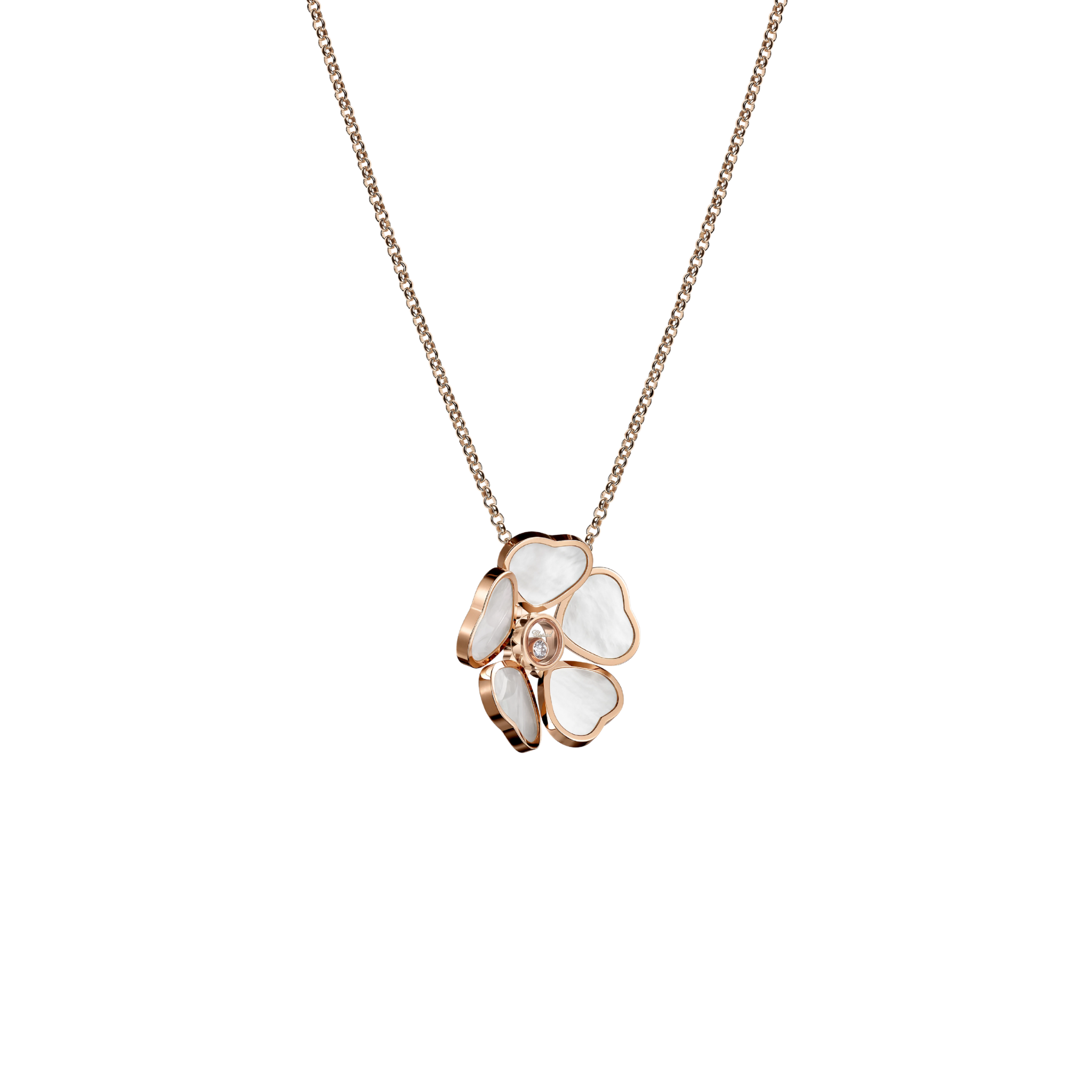 HAPPY HEARTS FLOWERS CHAIN & PENDANT