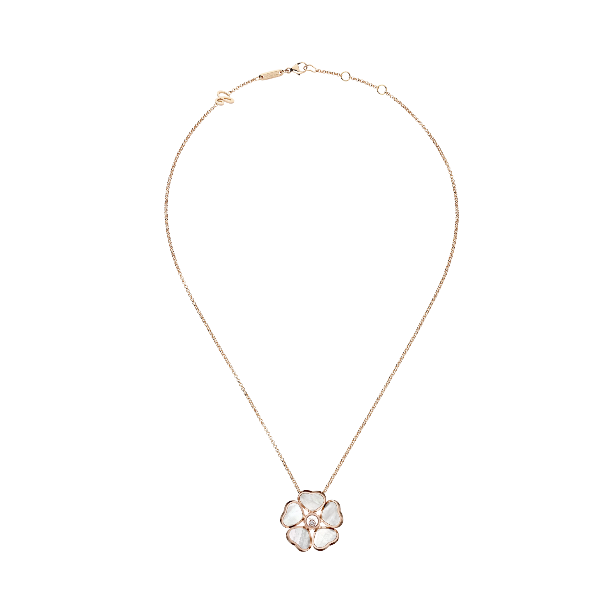 HAPPY HEARTS FLOWERS CHAIN & PENDANT