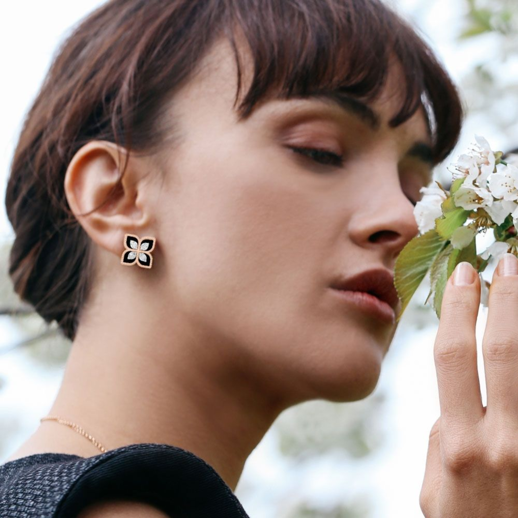 PRINCESS FLOWER EARRING