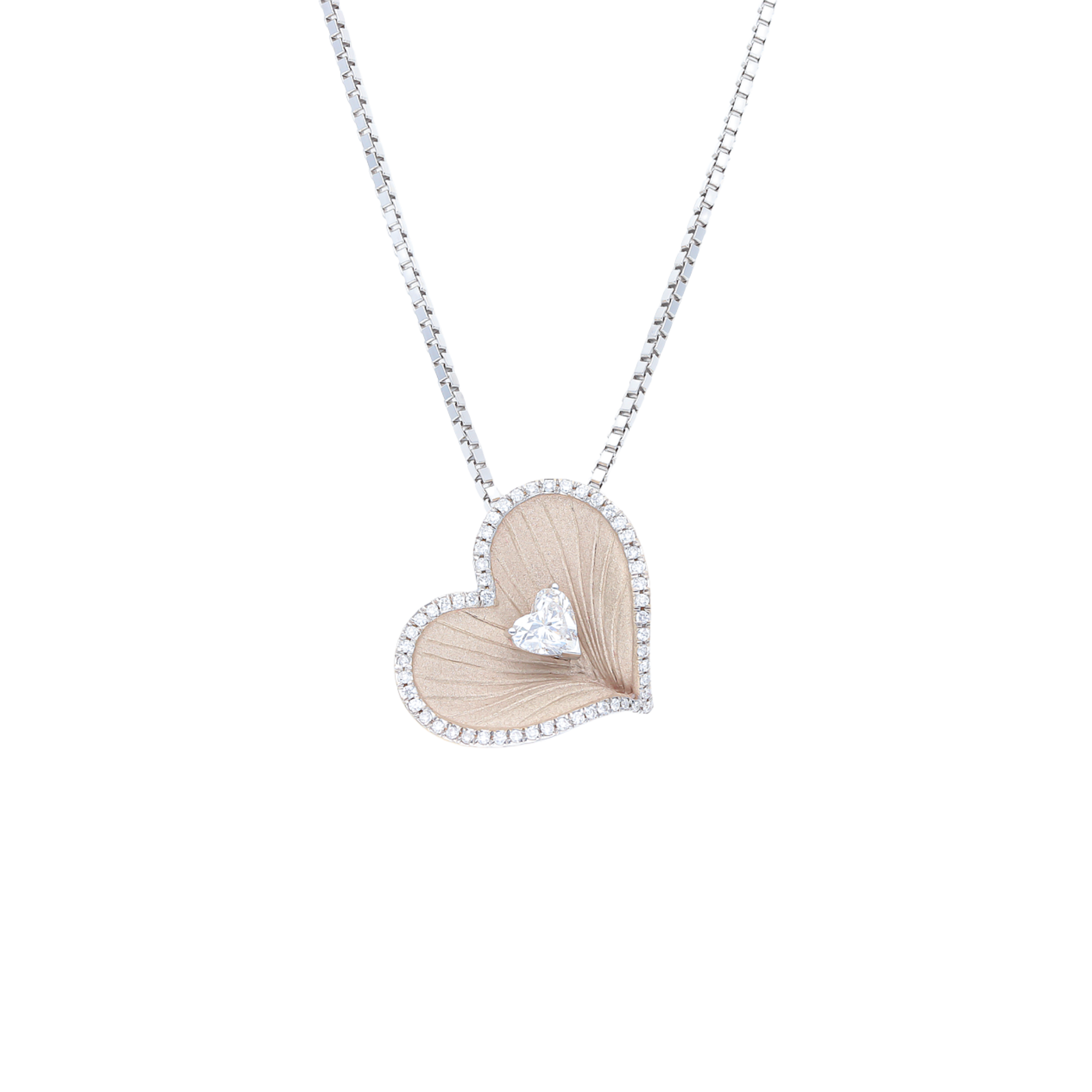PRECIOUS HEART CHAIN & PENDANT