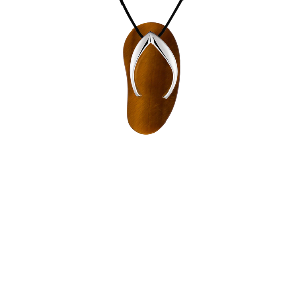 LUCKY BROWN PENDANT