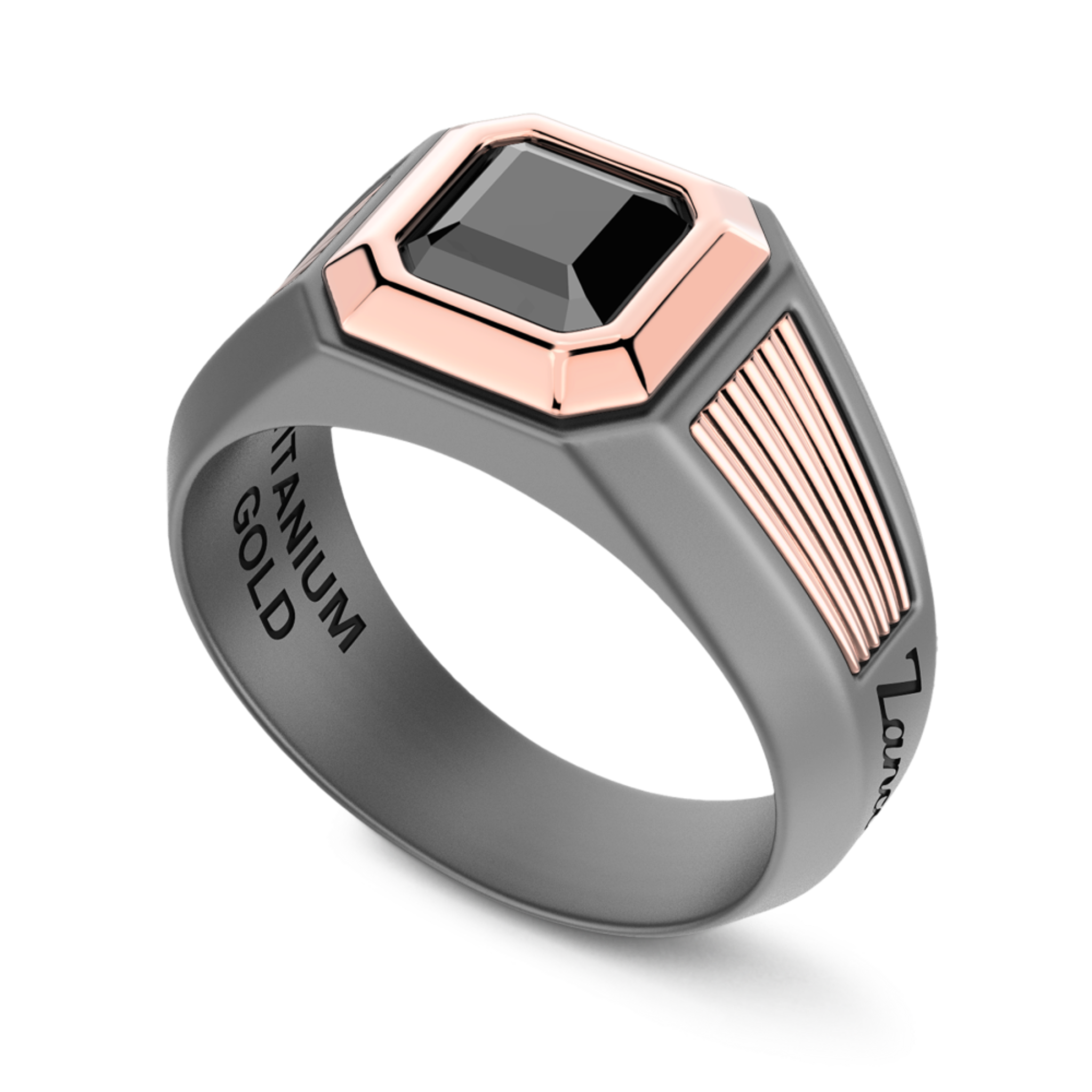 ETERNITY TITANIUM RING