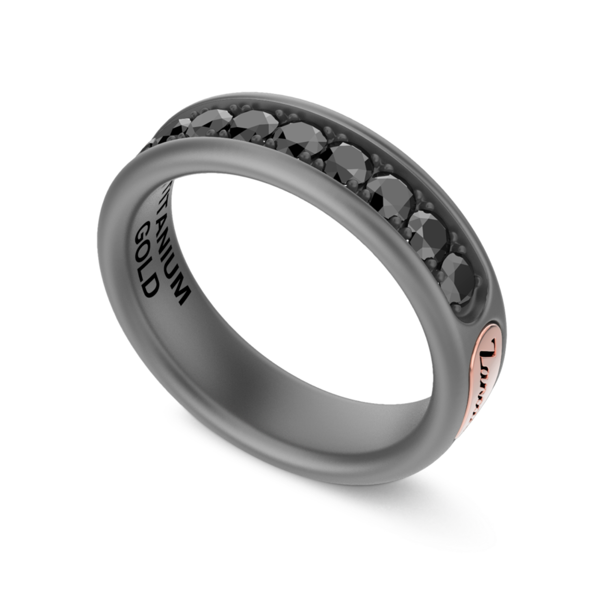 ETERNITY TITANIUM RING