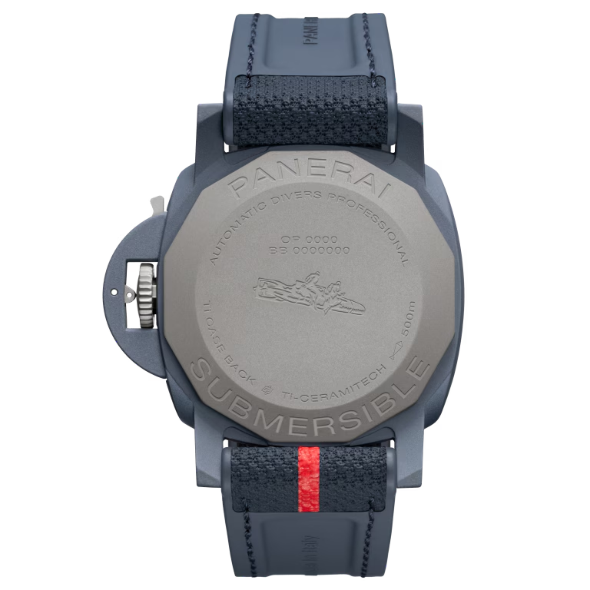 SUBMERSIBLE QUARANTAQUATTRO LUNA ROSSA TI-CERAMITECH