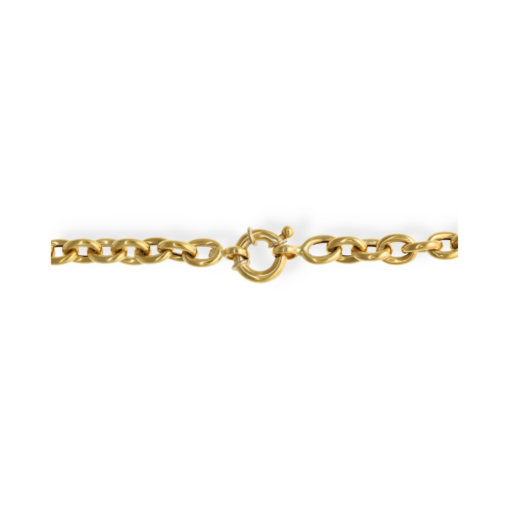 YELLOW GOLD CHAIN NECKLACE