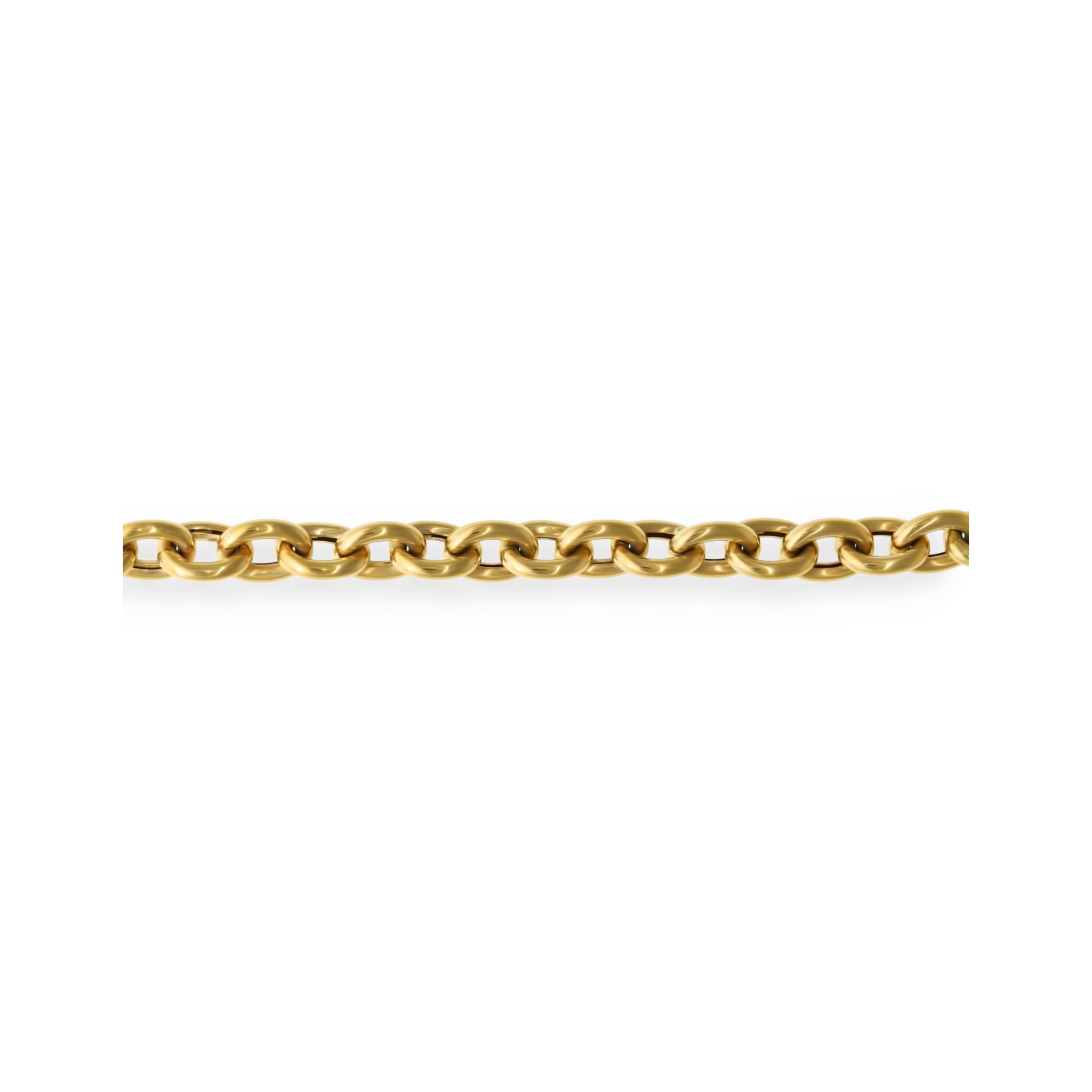YELLOW GOLD CHAIN NECKLACE