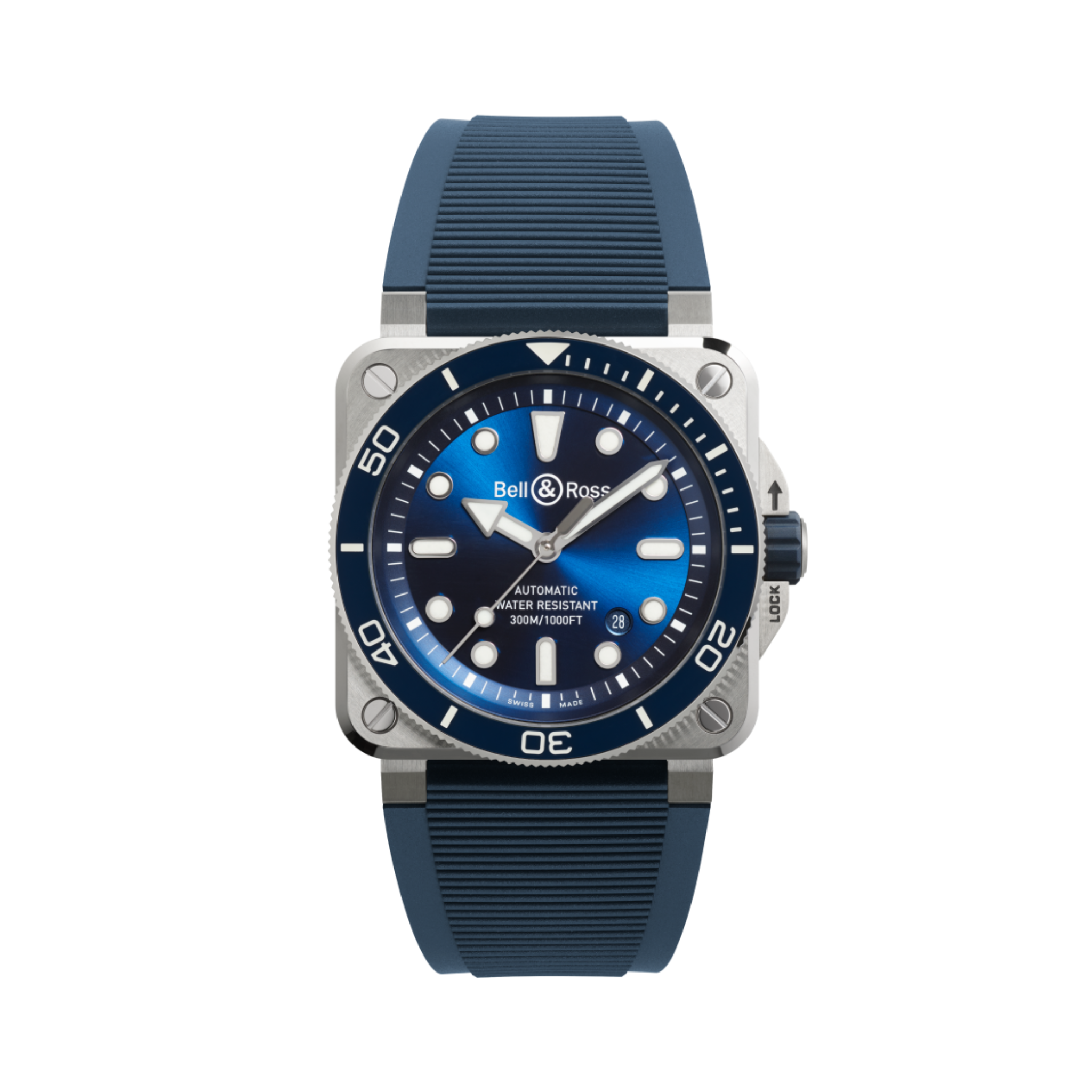 INSTRUMENTS BR 03 DIVER BLUE STEEL