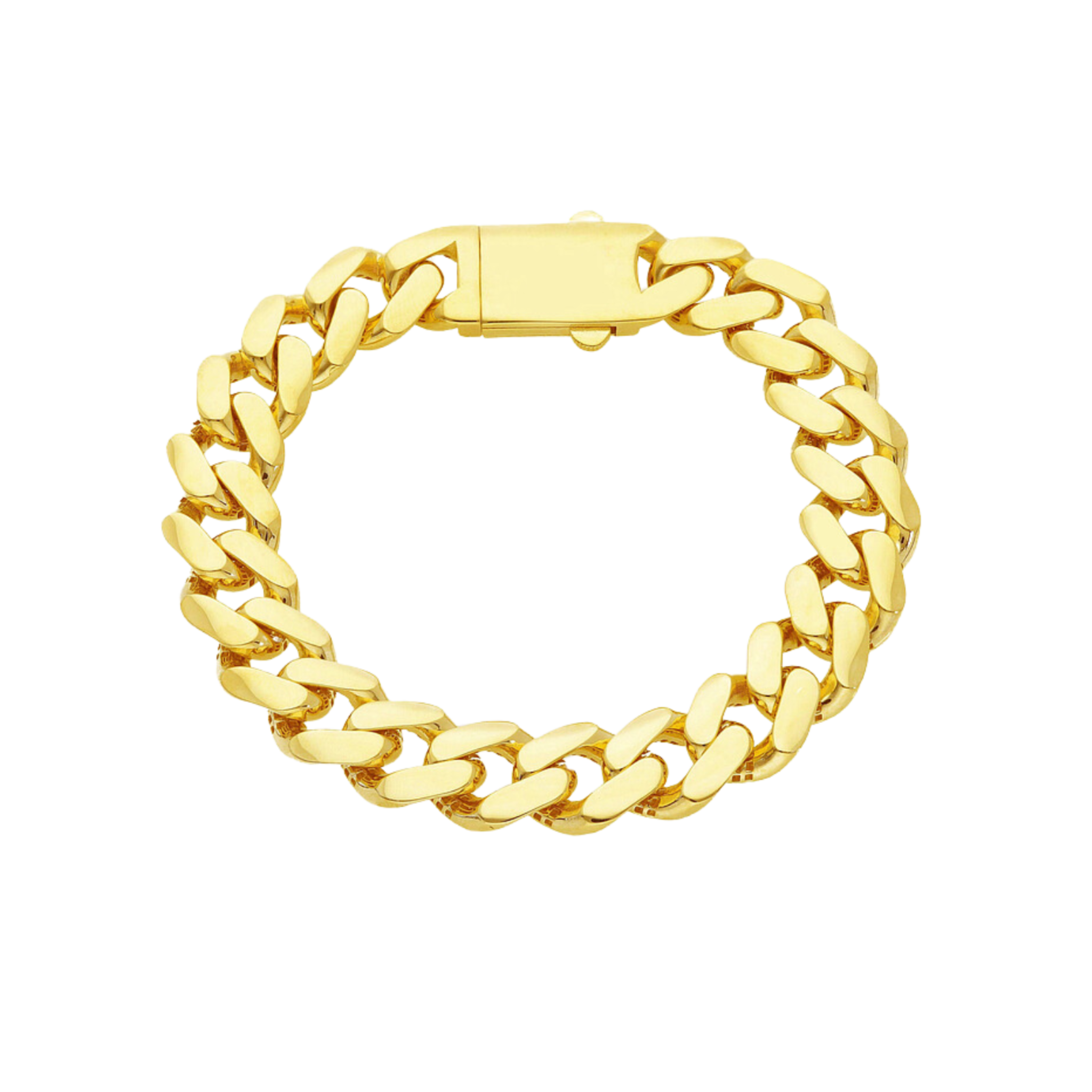YELLOW GOLD CHAIN BRACELET