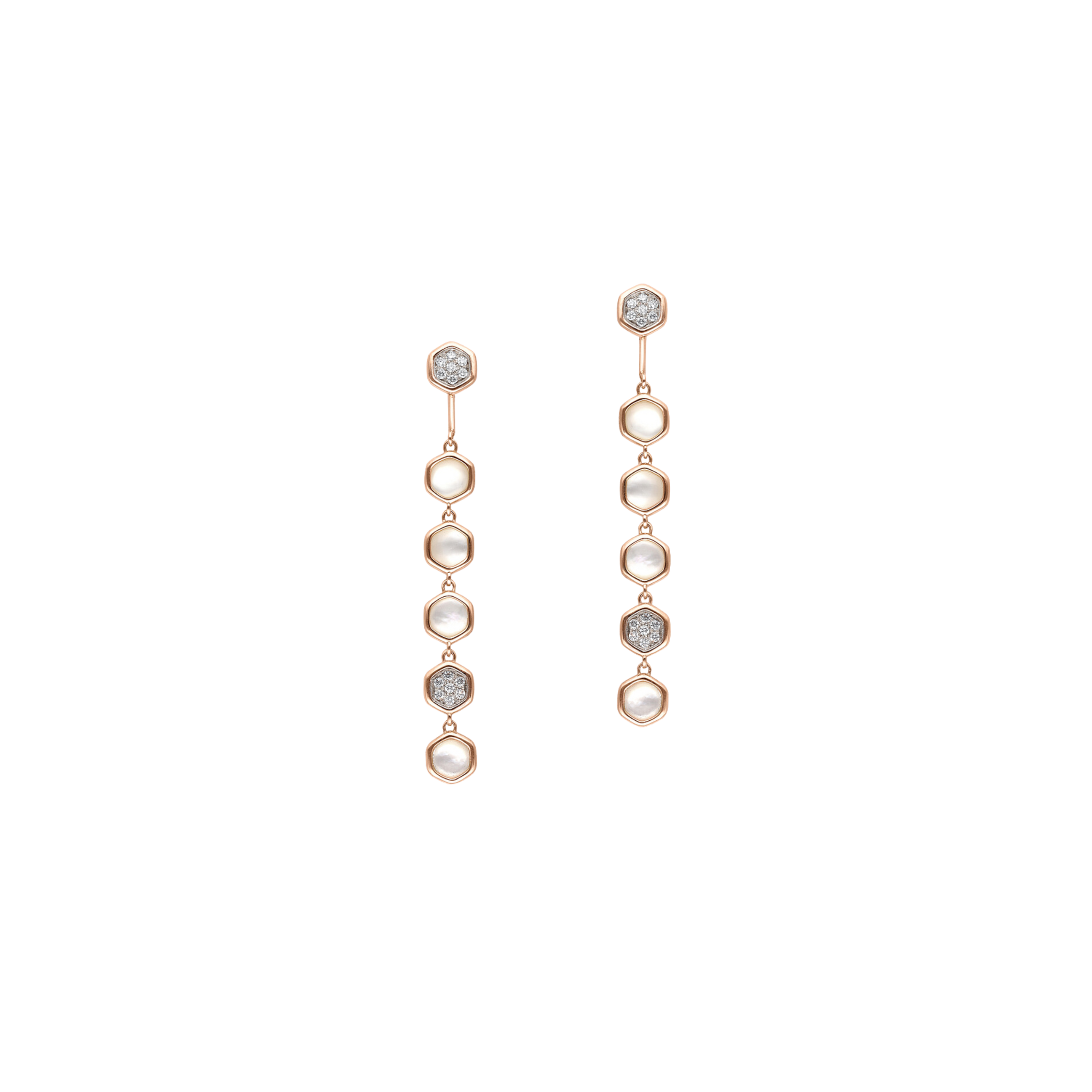 ROSE GOLD DROP EARRINGS