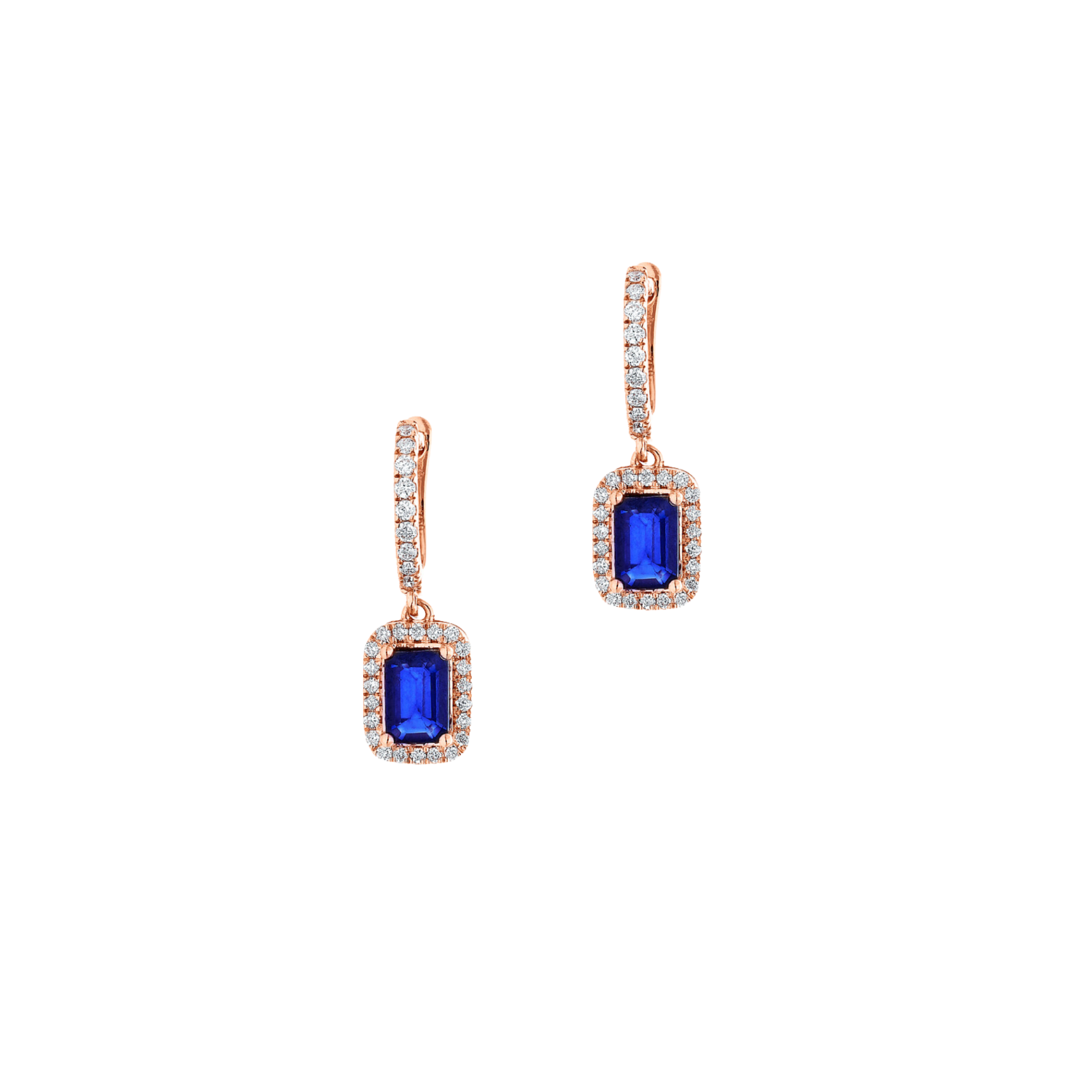 ROSE GOLD DROP EARRINGS