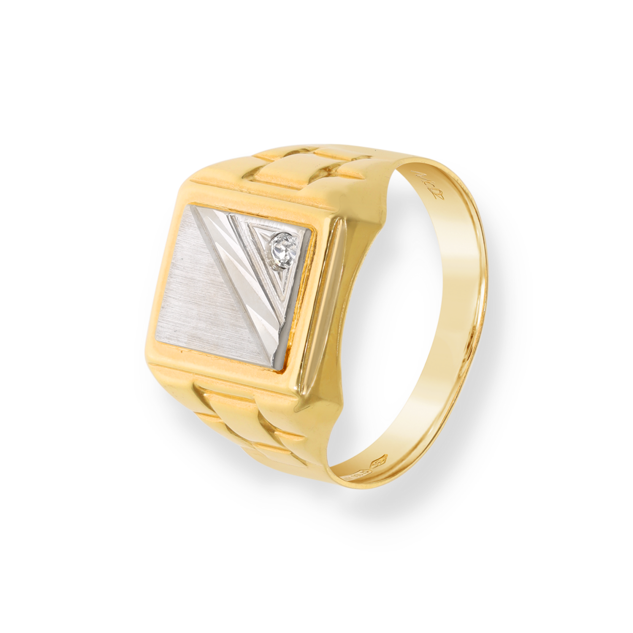 ZIRCONIA SIGNET RING