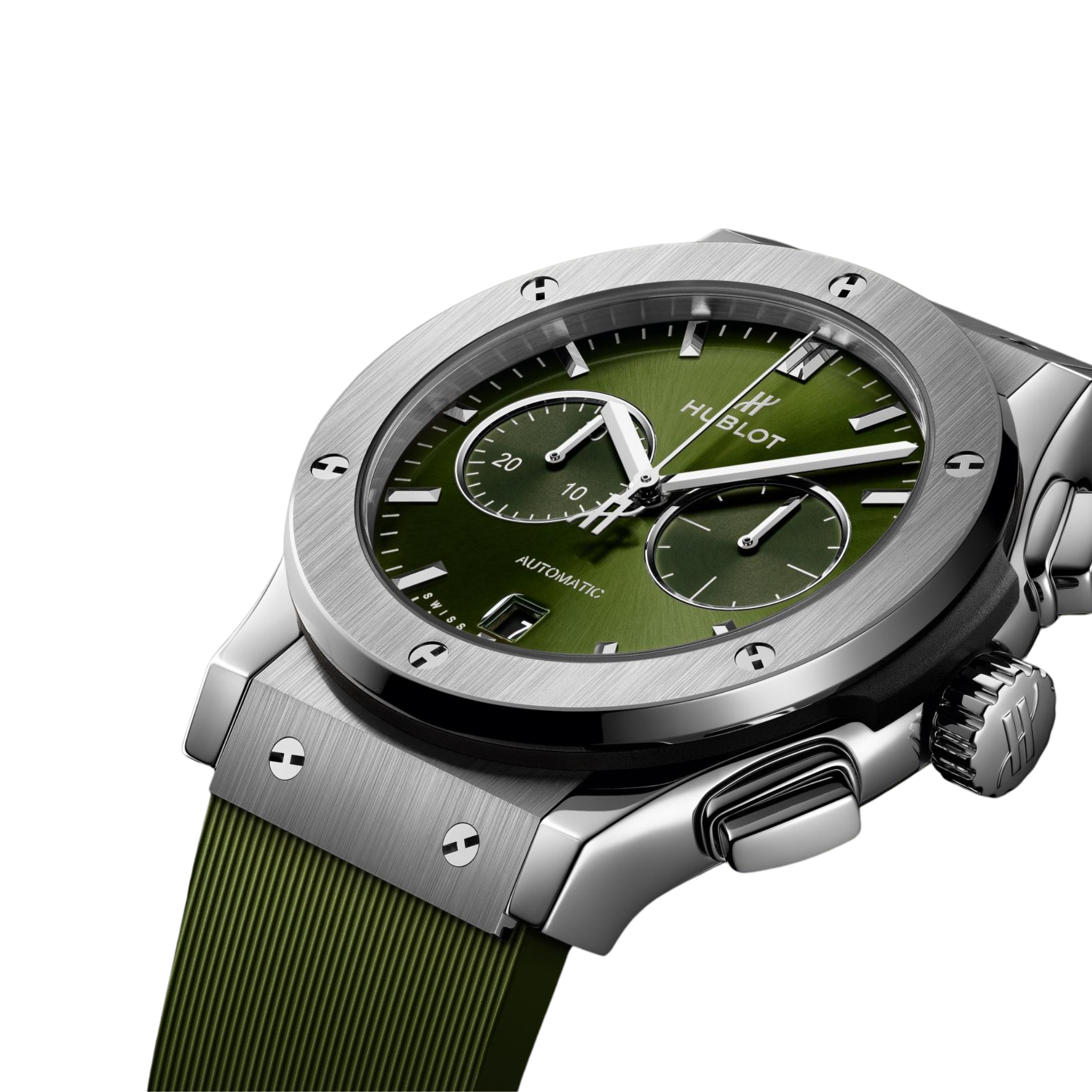 CLASSIC FUSION CHRONOGRAPH TITANIUM GREEN