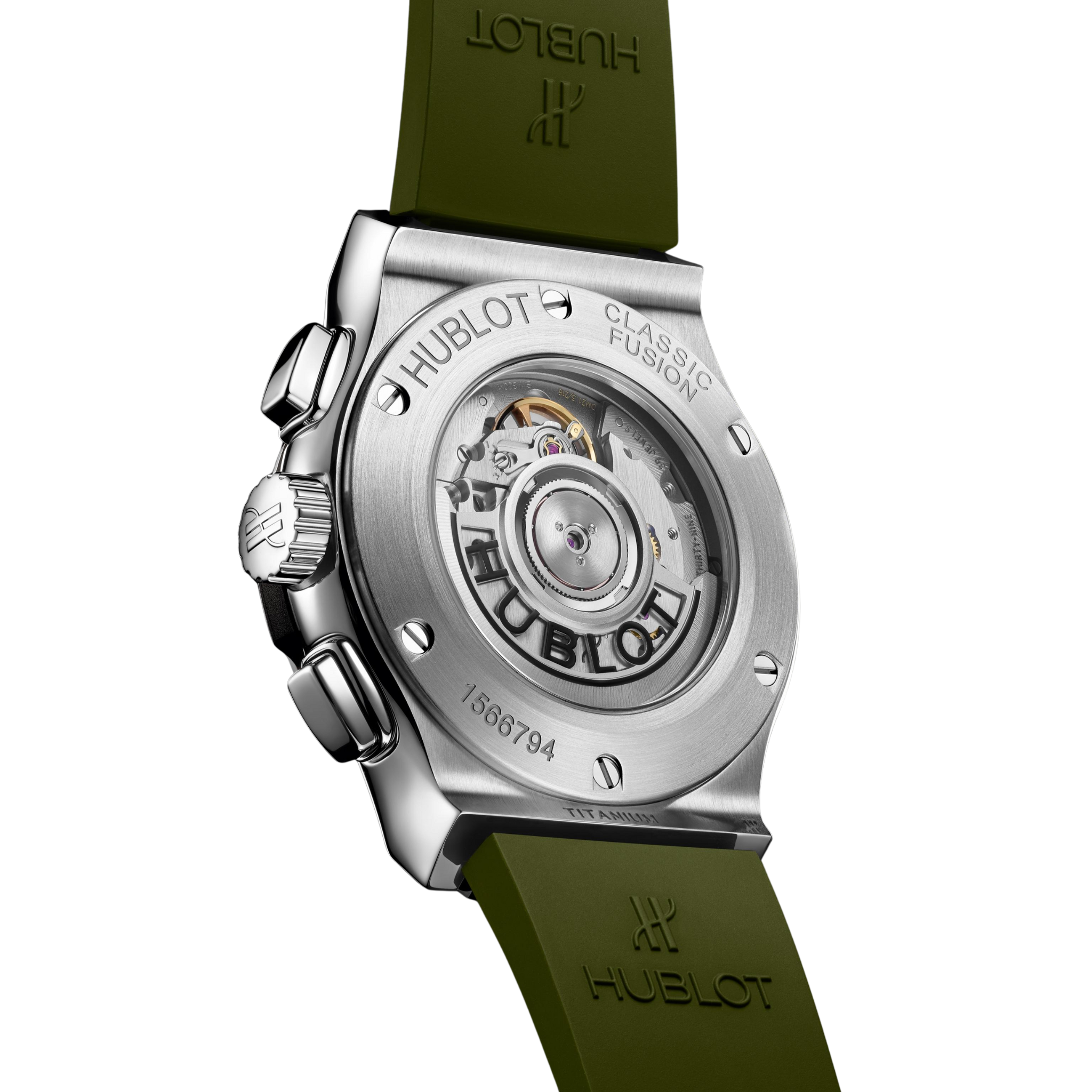 CLASSIC FUSION CHRONOGRAPH TITANIUM GREEN