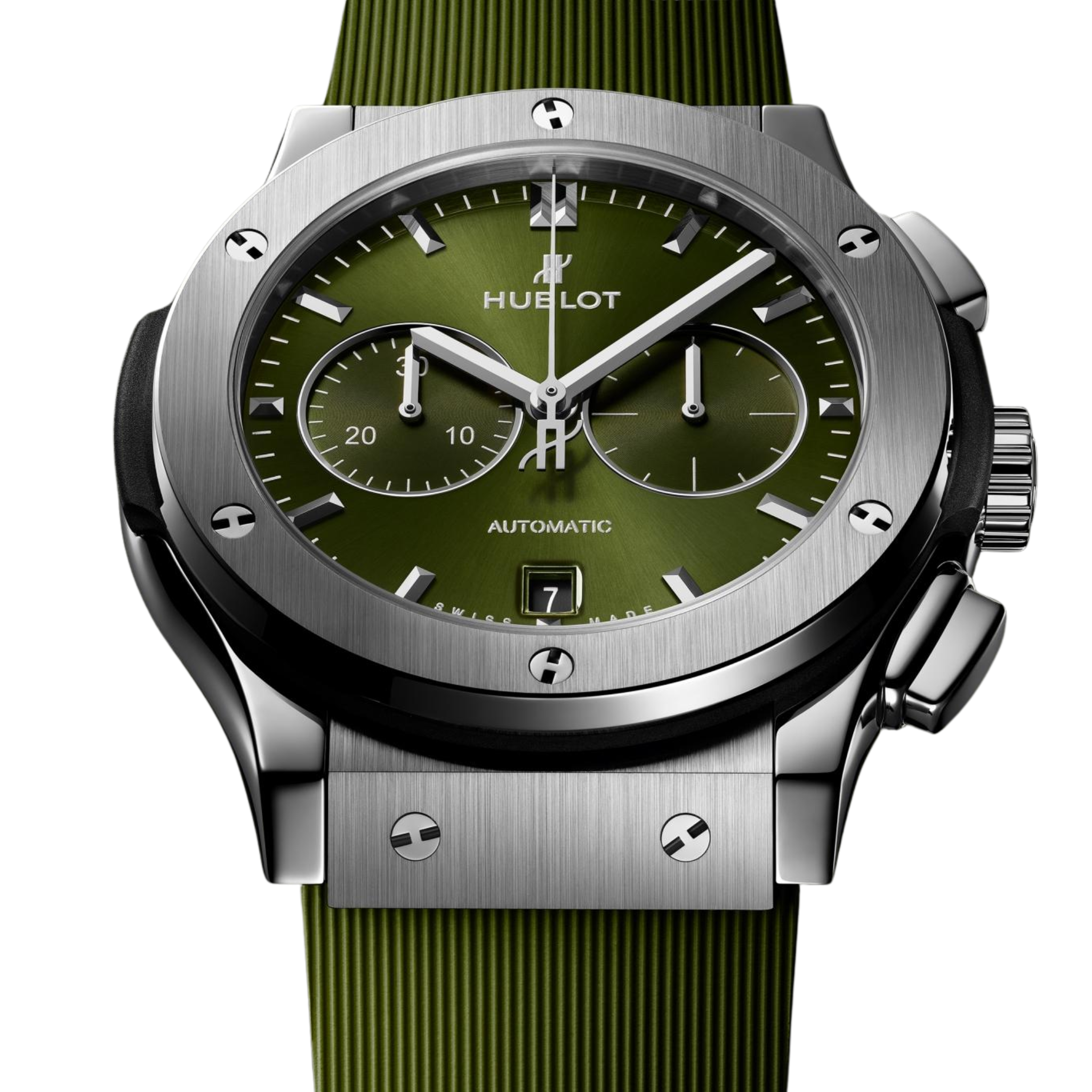 CLASSIC FUSION CHRONOGRAPH TITANIUM GREEN