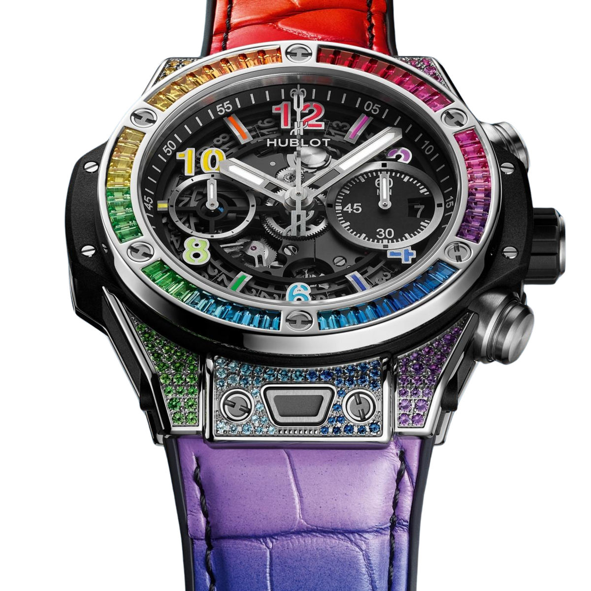BIG BANG UNICO TITANIUM RAINBOW