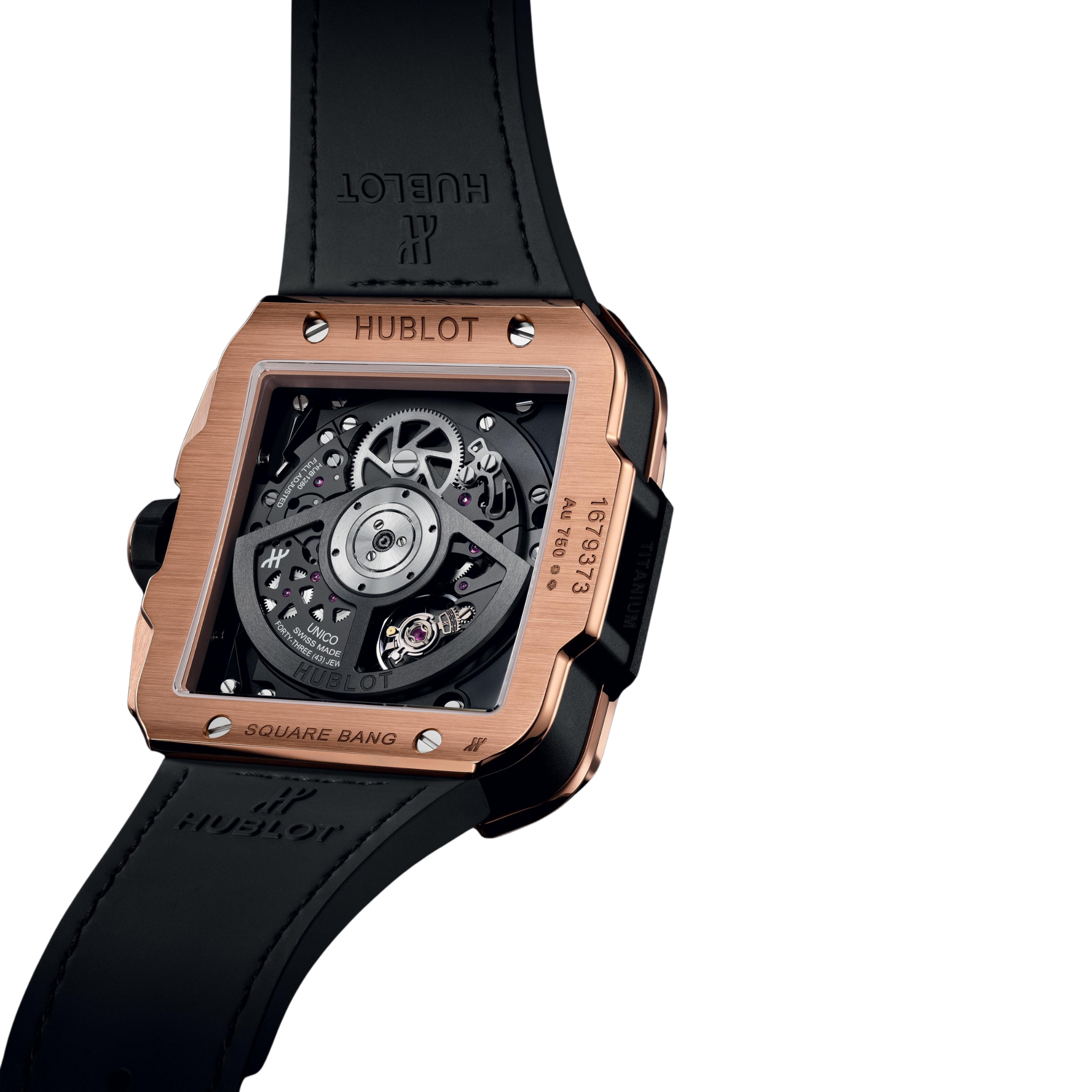 SQUARE BANG UNICO KING GOLD RAINBOW