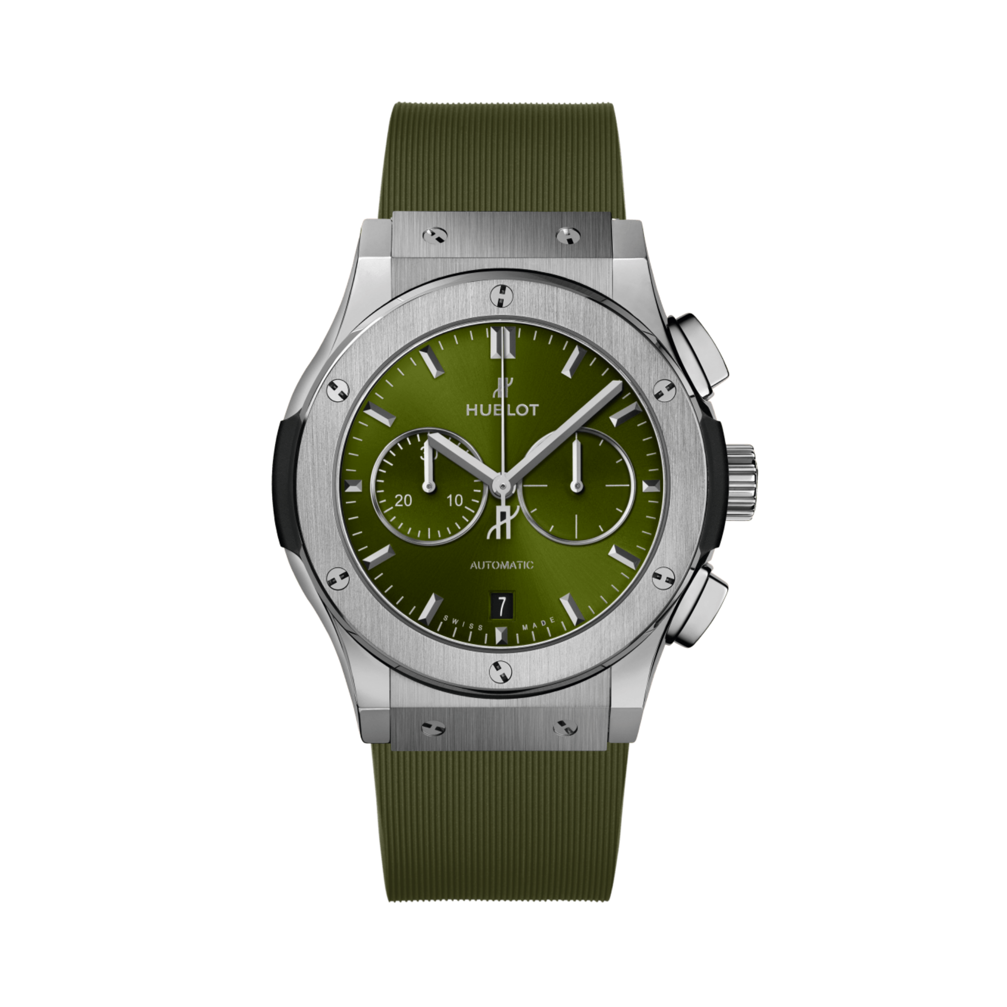 CLASSIC FUSION CHRONOGRAPH TITANIUM GREEN