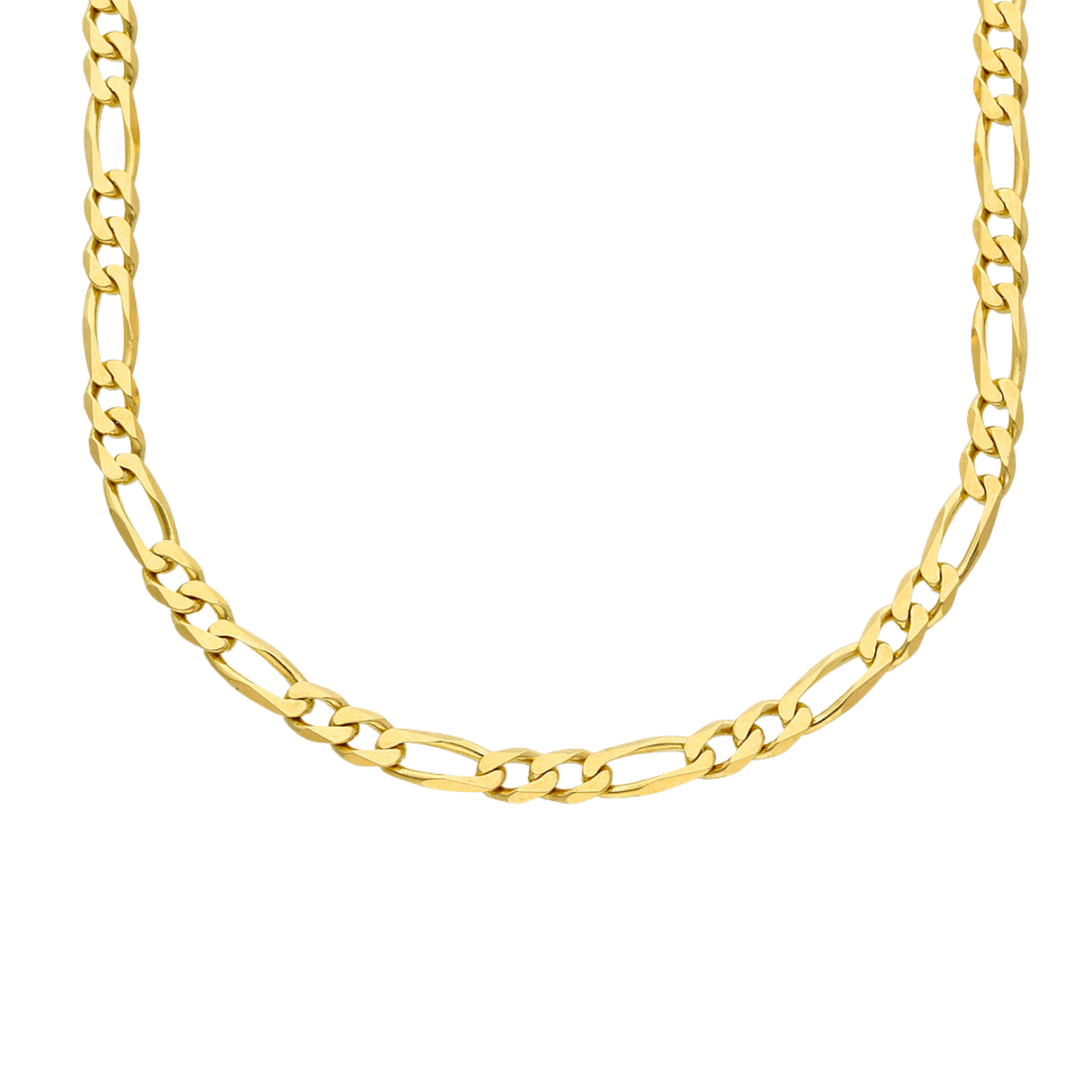 YELLOW GOLD CHAIN NECKLACE