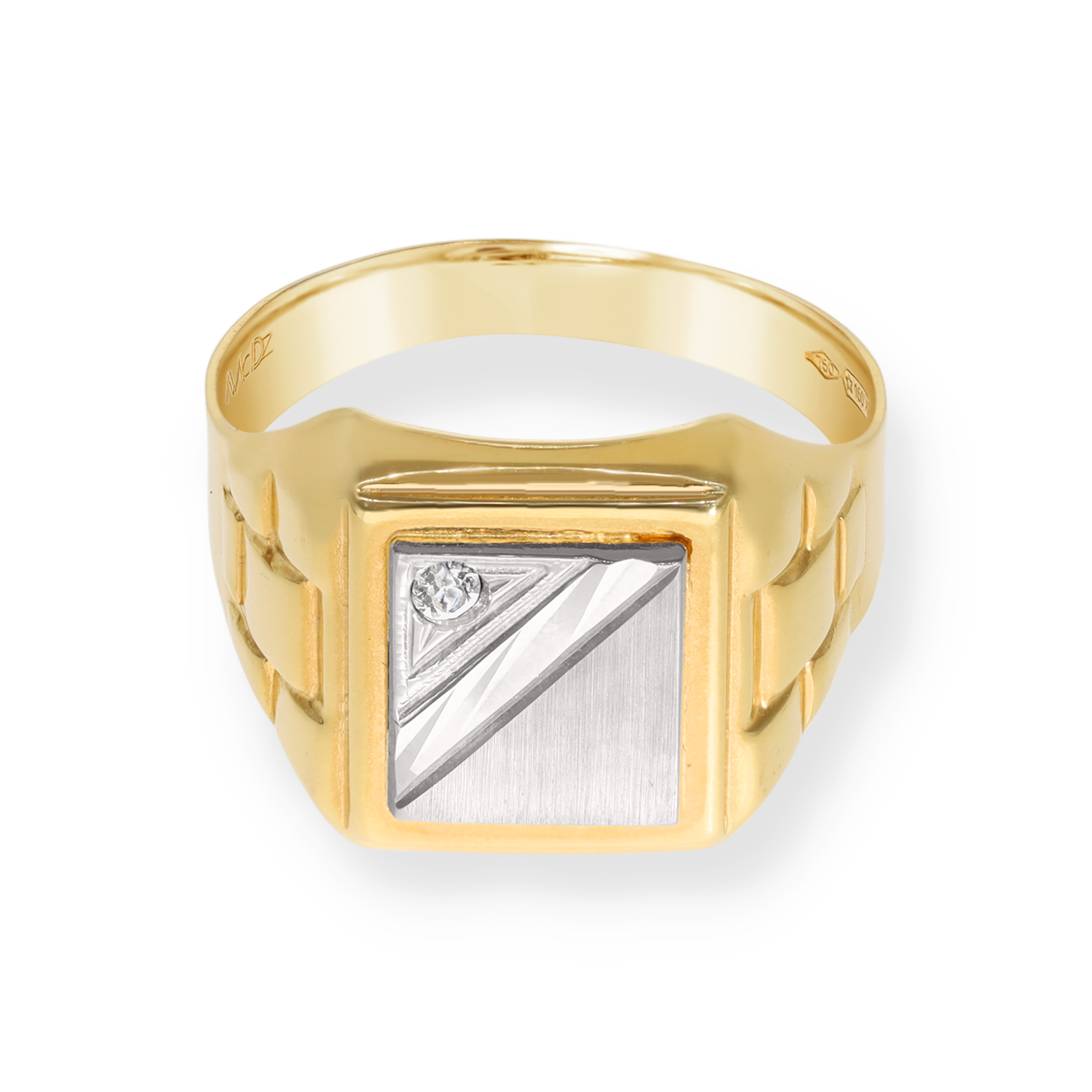 ZIRCONIA SIGNET RING
