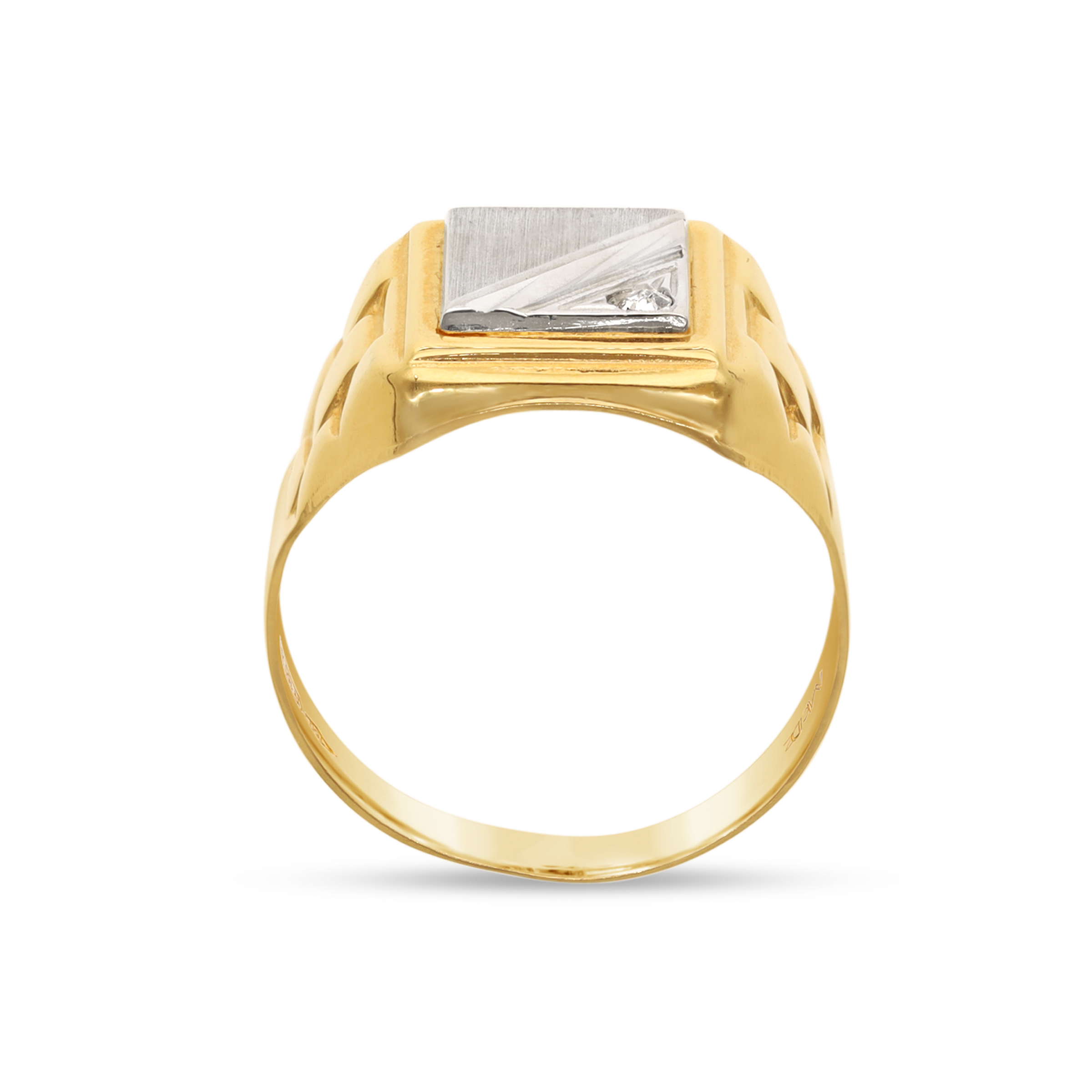 ZIRCONIA SIGNET RING